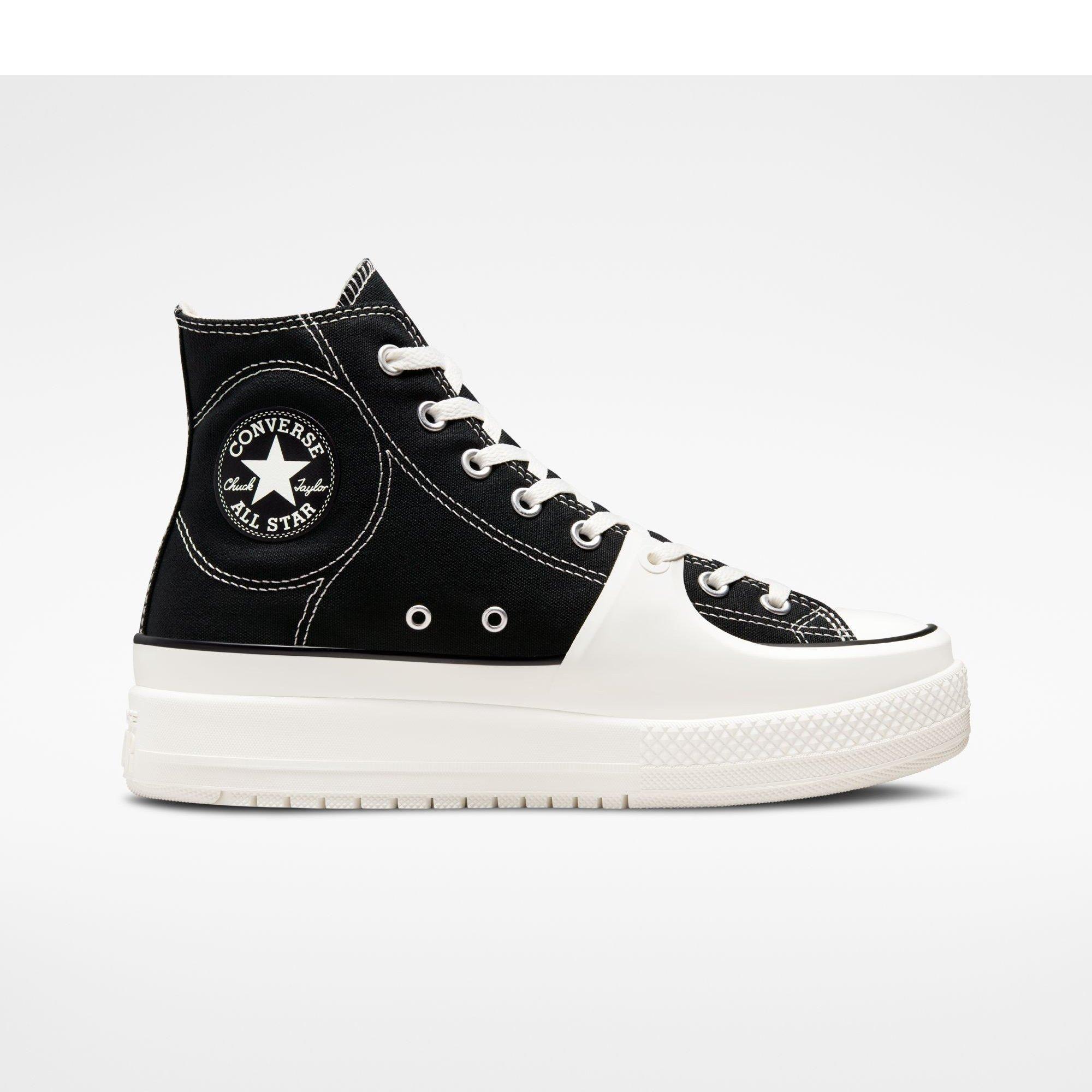 001-Black/Vin - Converse - Men's Chuck Taylor All Star Con Canvas High-Top Trainers - 1