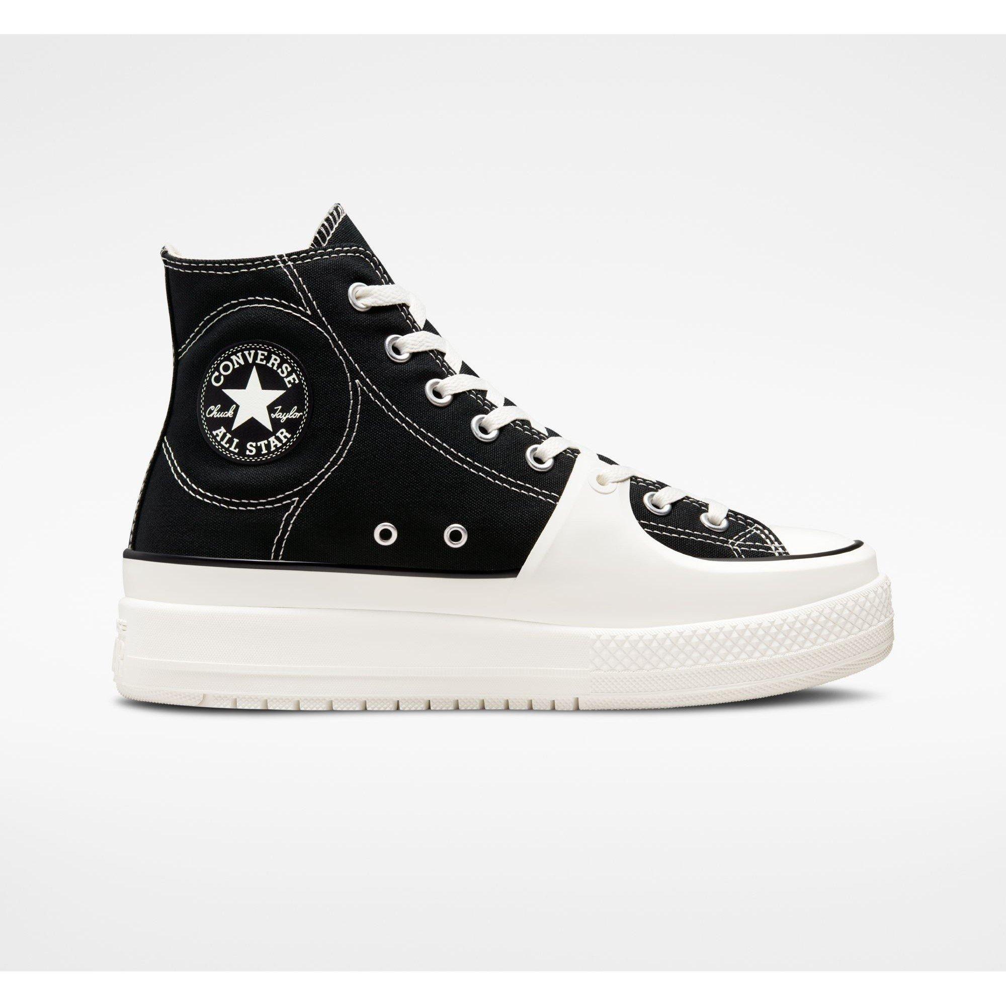 001-Black/Vin - Converse - Men's Chuck Taylor All Star Con Canvas High-Top Trainers - 2