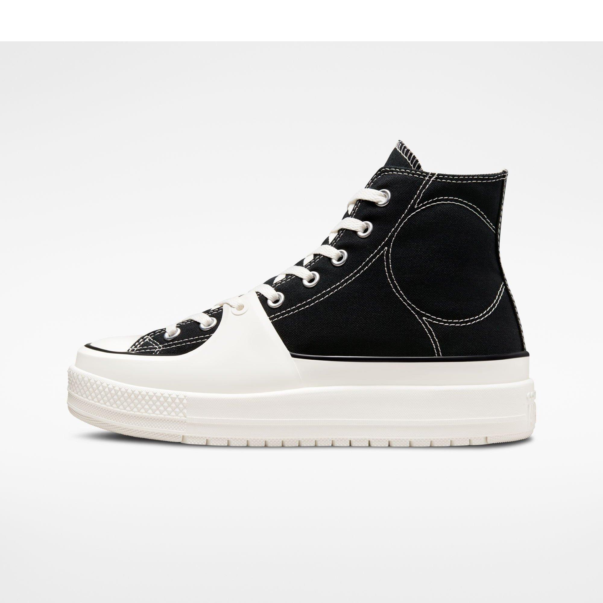 001-Black/Vin - Converse - Men's Chuck Taylor All Star Con Canvas High-Top Trainers - 3