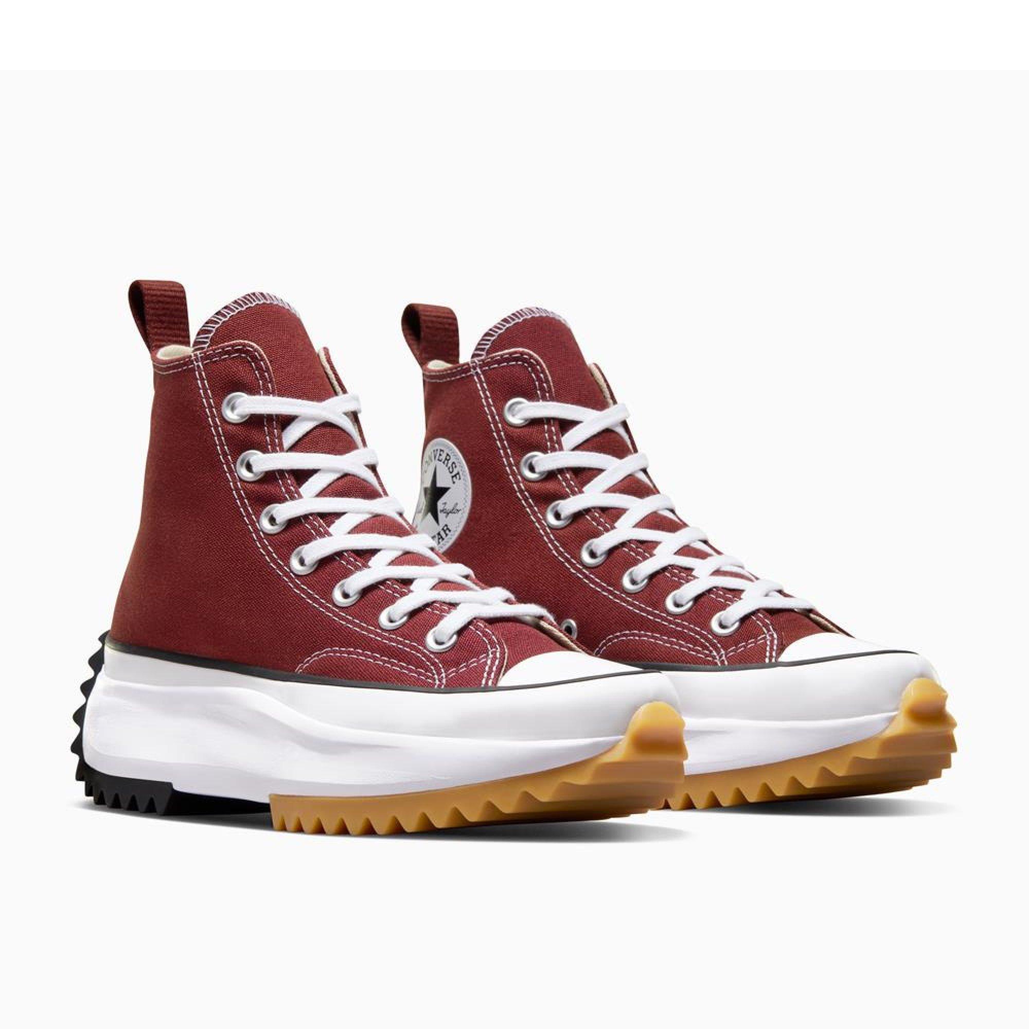 607-Cherry Da - Converse - Unisex Run Star Hike Platform Canvas High-Top Trainers - 4