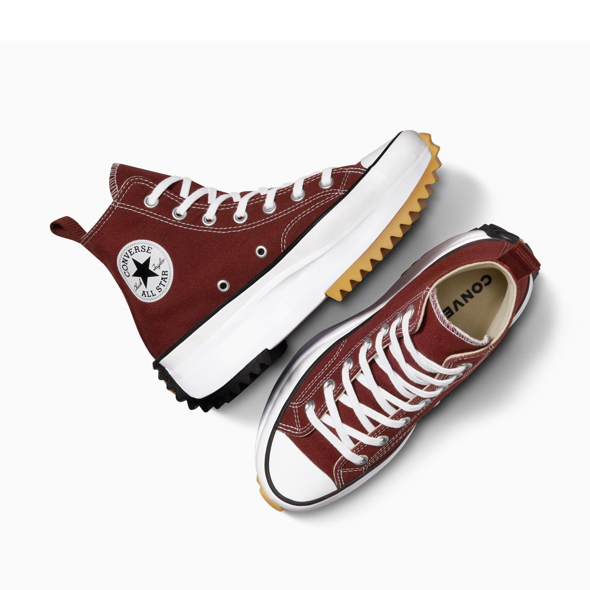 607-Cherry Da - Converse - Unisex Run Star Hike Platform Canvas High-Top Trainers - 5