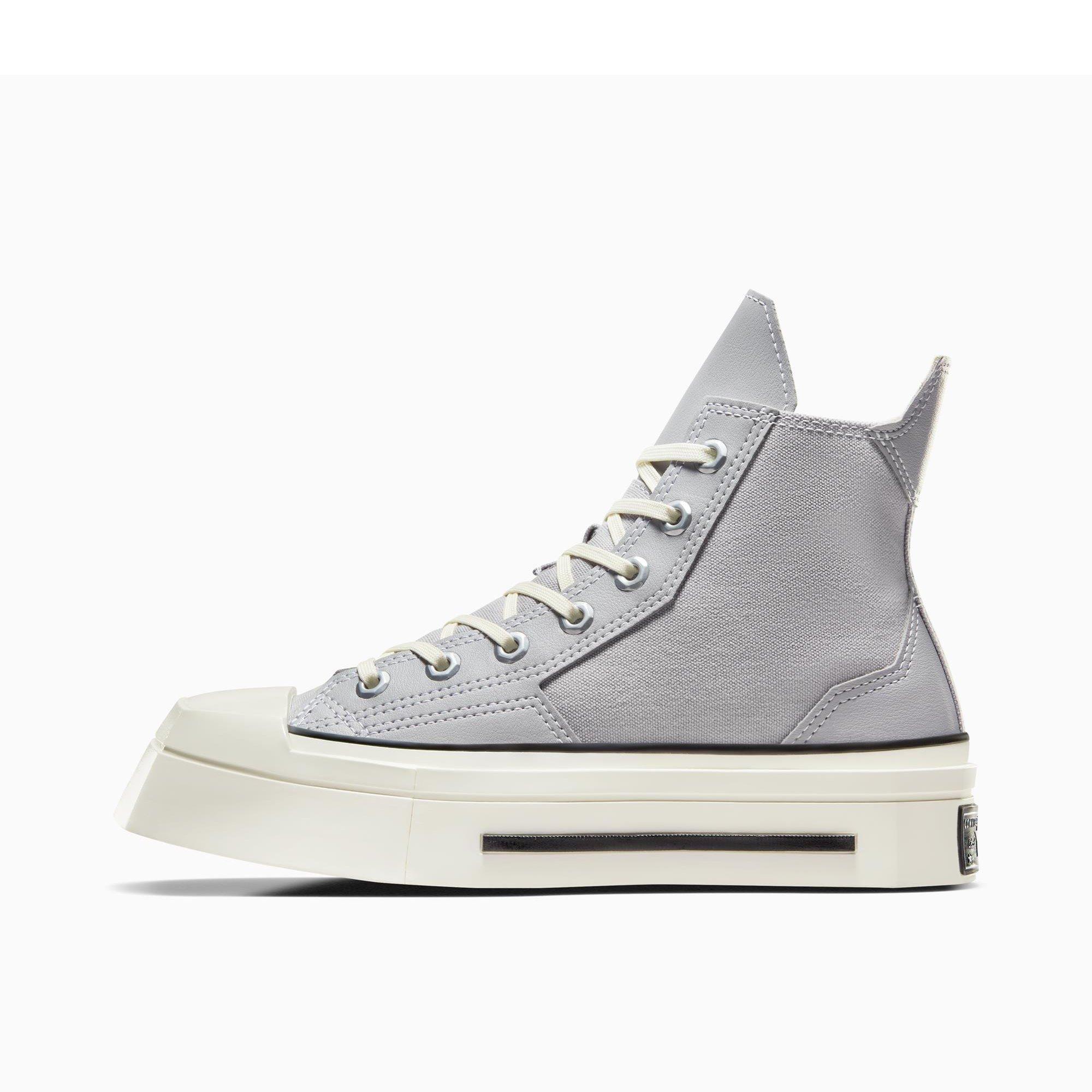 030-Grey Area - Converse - Unisex Adults Chuck 70 De Luxe Squared Canvas High-Top Trainers - 2