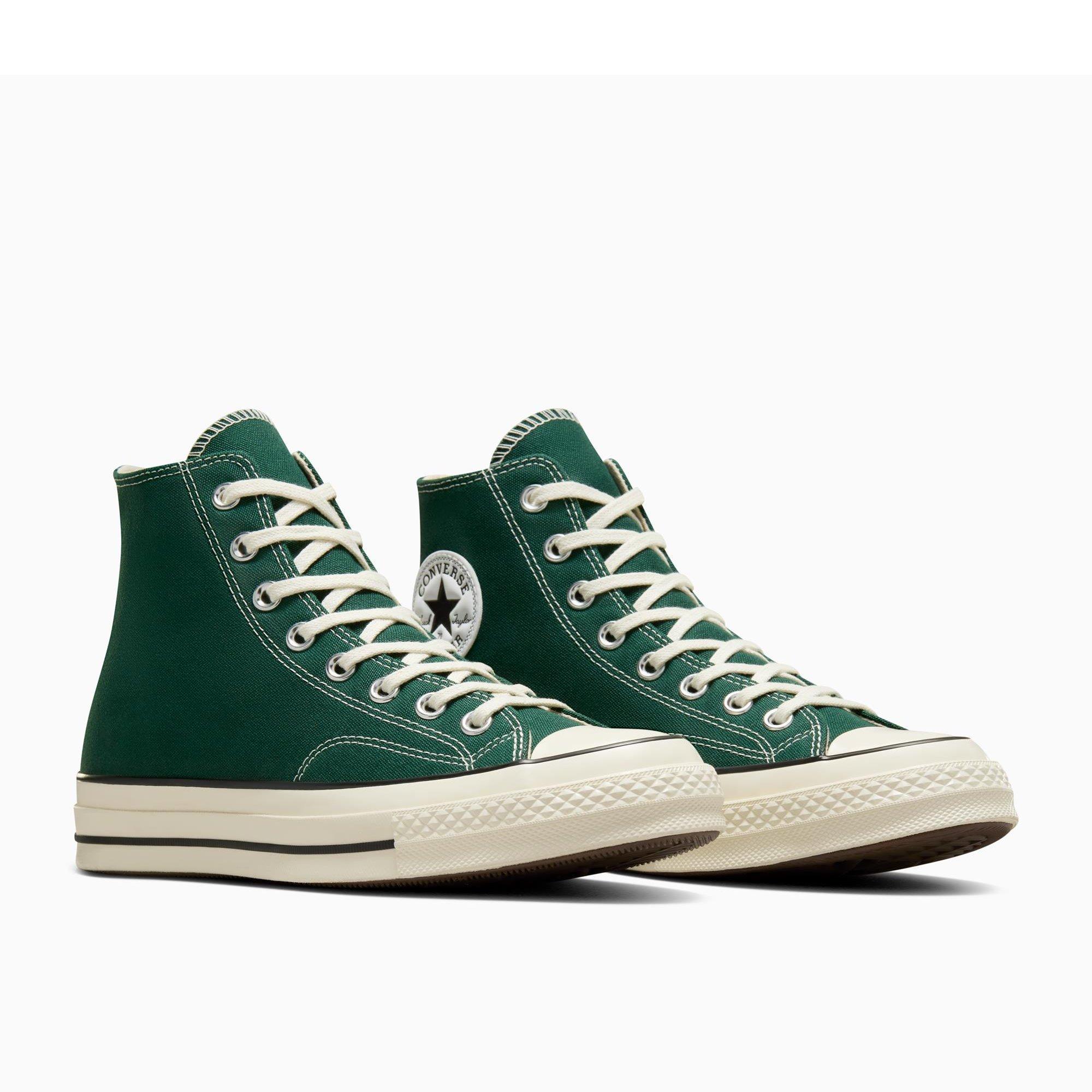 386-Green Env - Converse - Unisex Adults Chuck 70 Canvas High-Top Trainers - 4