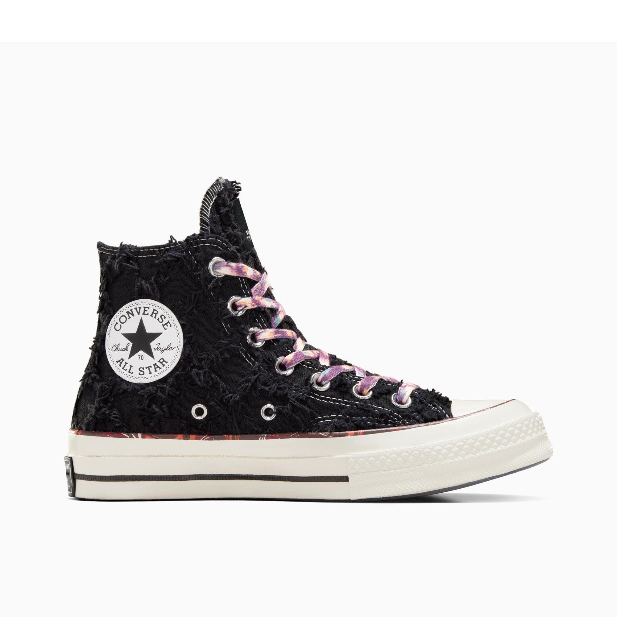 Converse  Chuck 70 Hi Canvas High-Top Trainers - 010-Charcoal - 4 (37)