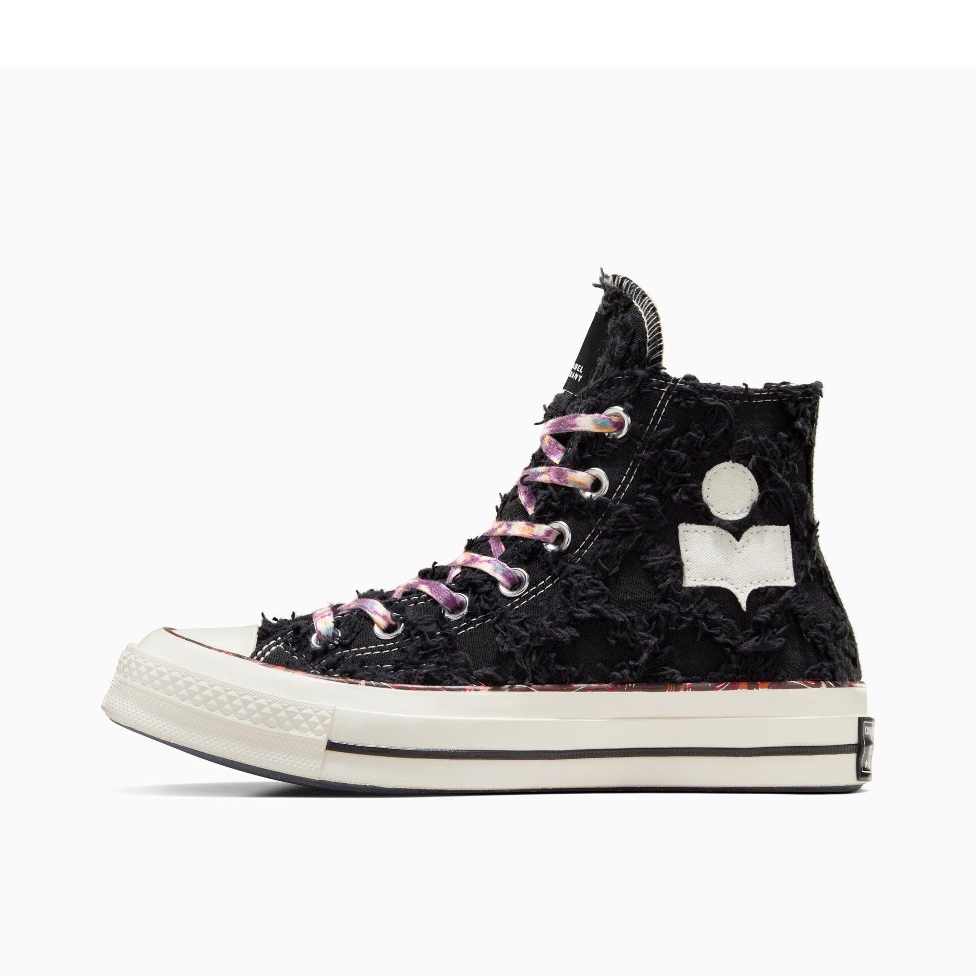 010-Charcoal - Converse - Unisex Chuck 70 Hi Canvas High-Top Trainers - 2
