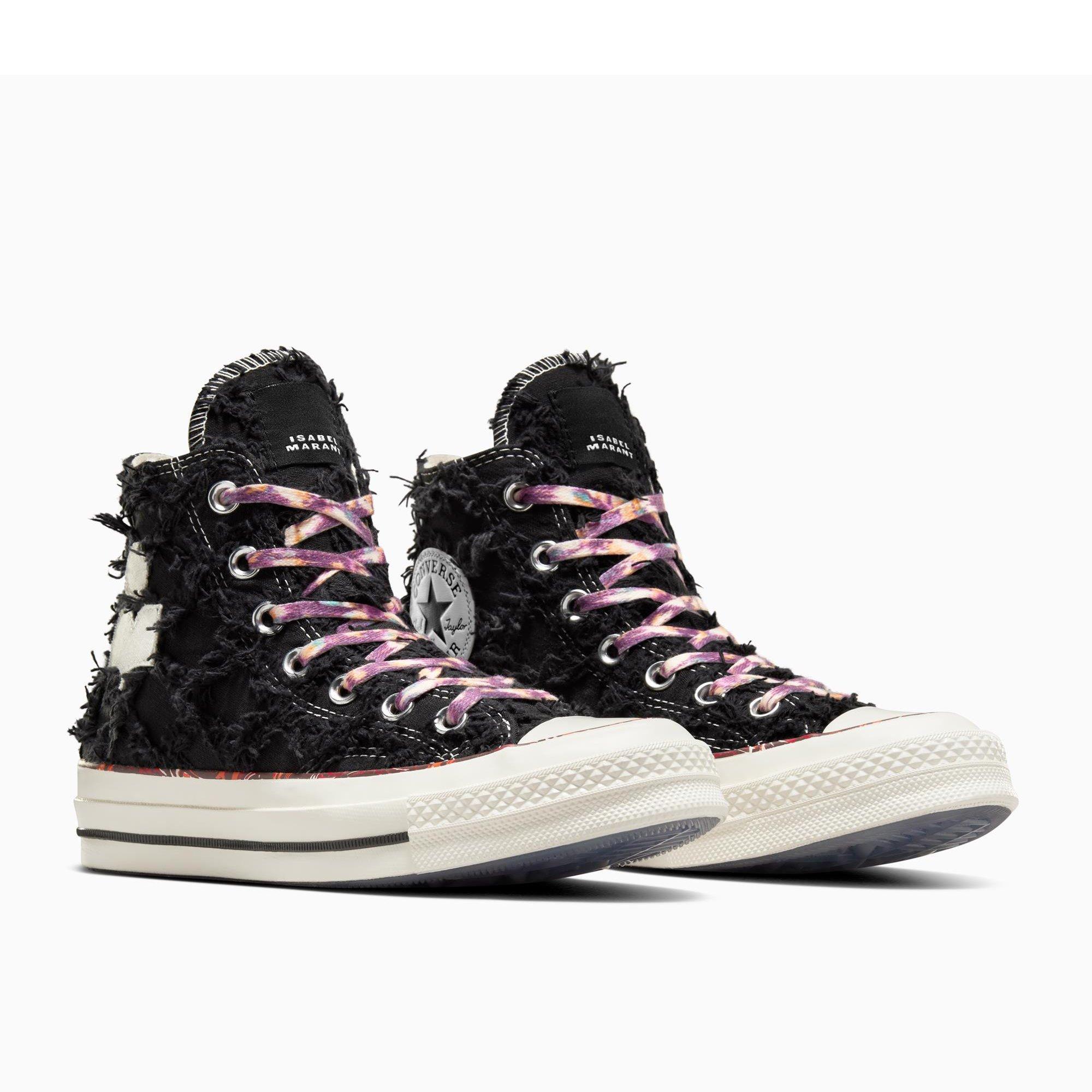 010-Charcoal - Converse - Unisex Chuck 70 Hi Canvas High-Top Trainers - 4