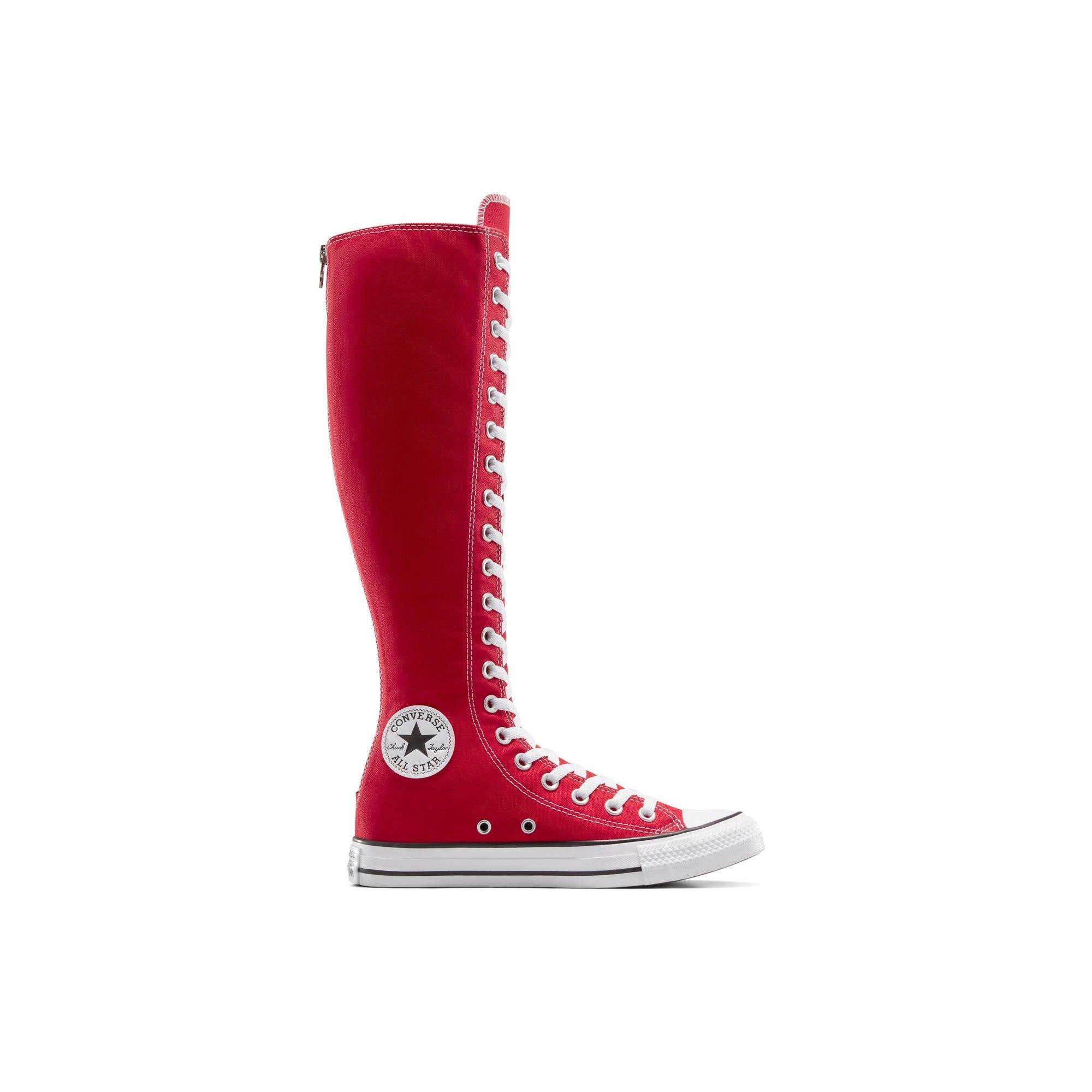 600-Red/White - Converse - Unisex Adults Chuck Taylor All Star Canvas High-Top Trainers - 1