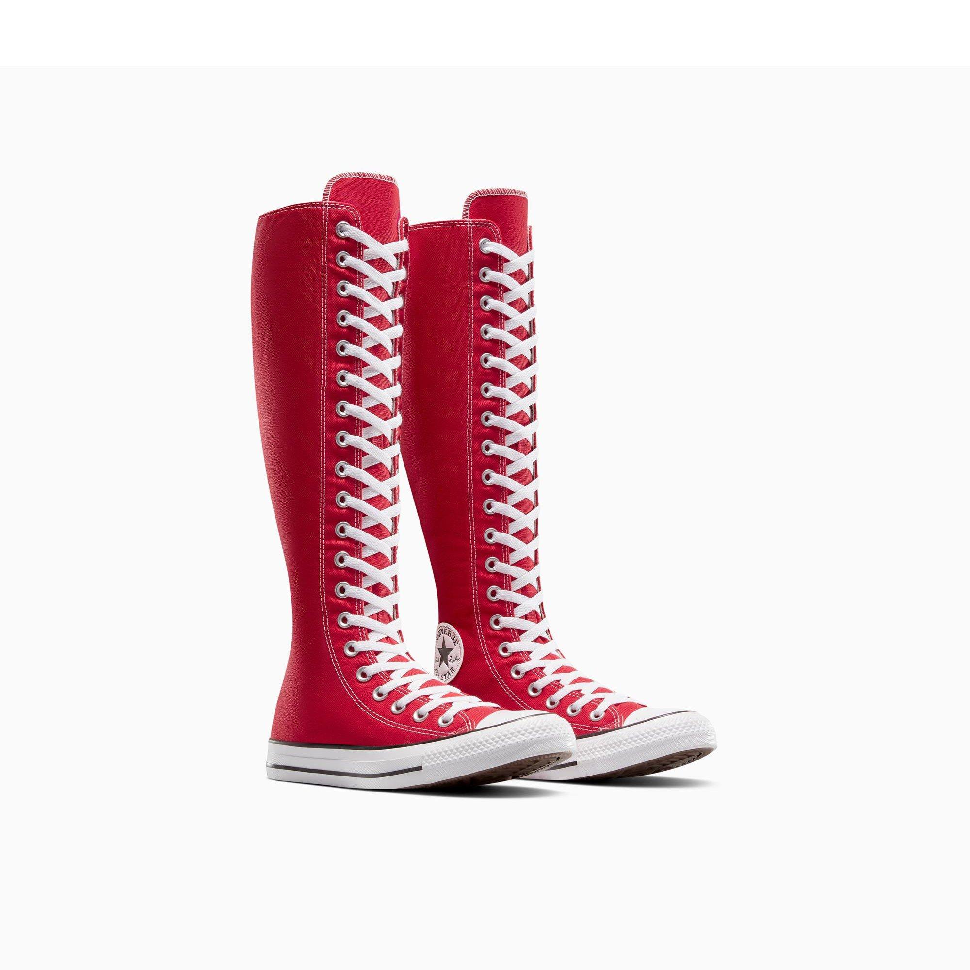 600-Red/White - Converse - Unisex Adults Chuck Taylor All Star Canvas High-Top Trainers - 5