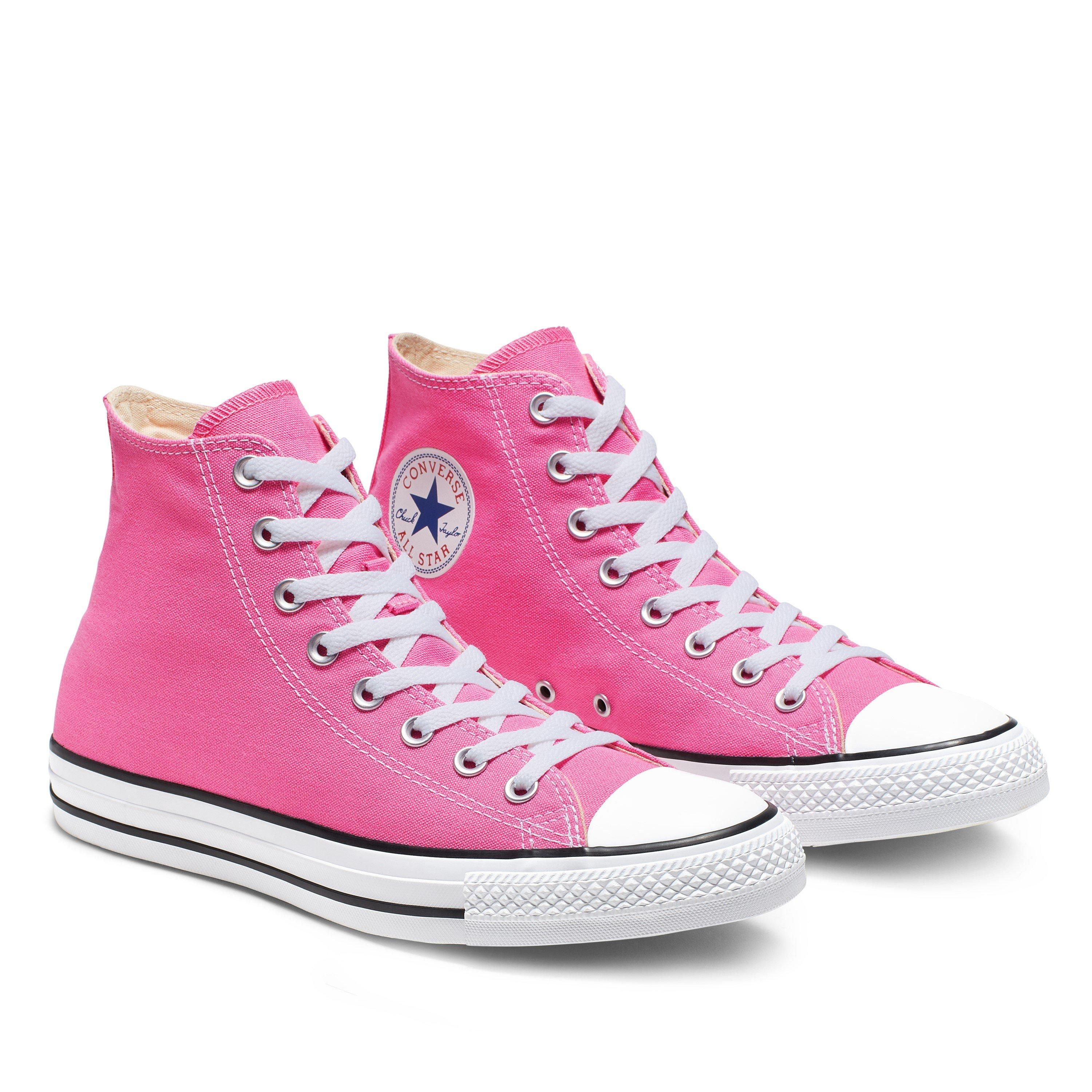 Pink - Converse - Chuck Taylor All Star Hi Trainers - 6