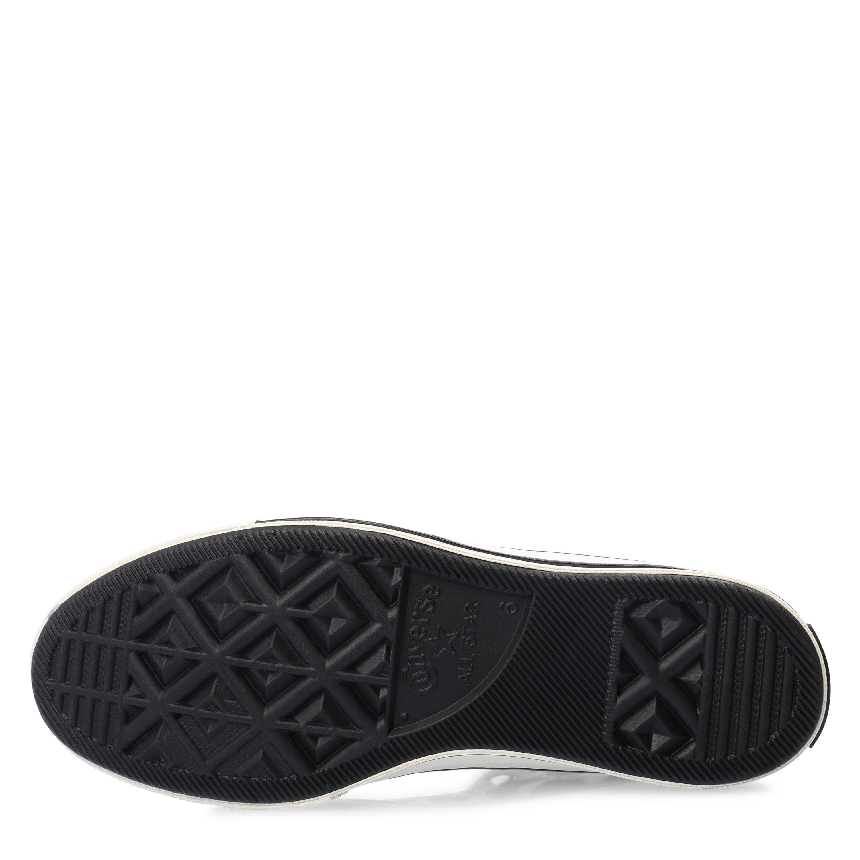 001-Black/Egr - Converse - Unisex Chuck 70 Leopard Remix Canvas High-Top Trainers - 3