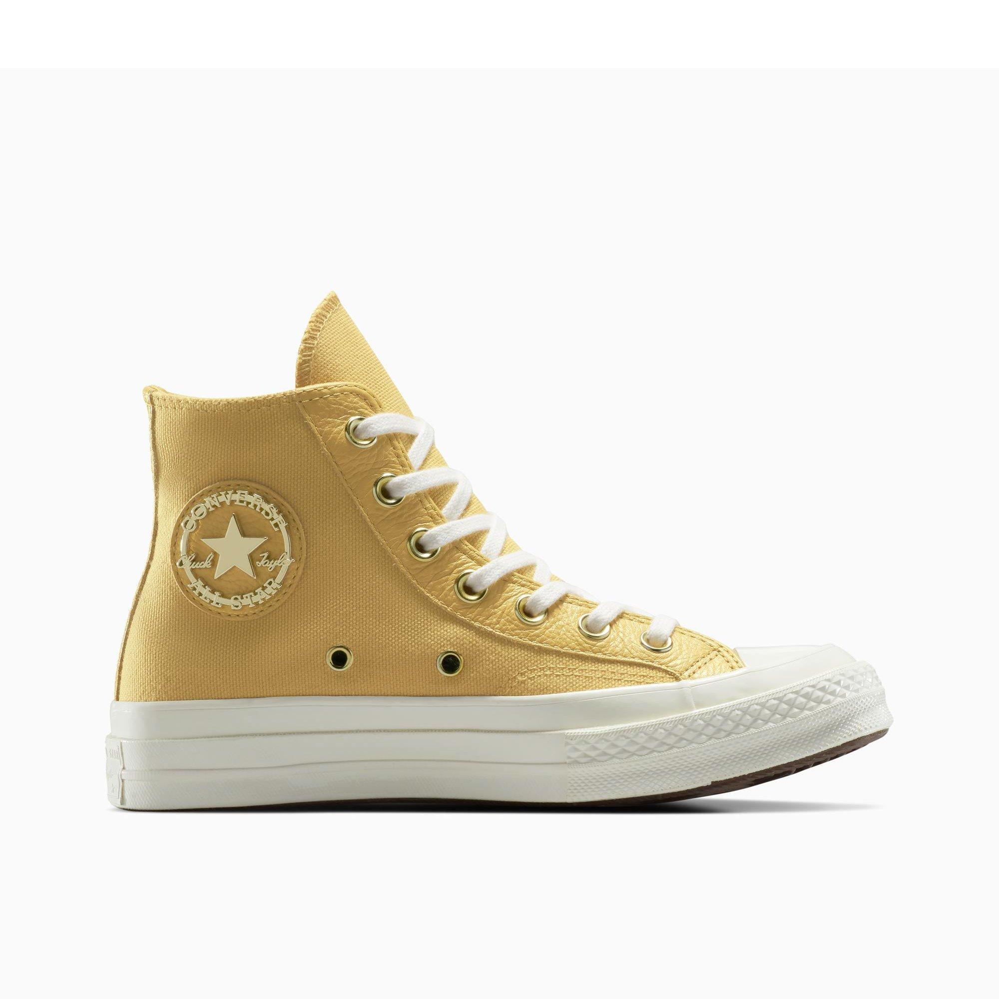 237-Sandy Sho - Converse - Unisex Chuck 70 Gold Canvas High-Top Trainers - 1