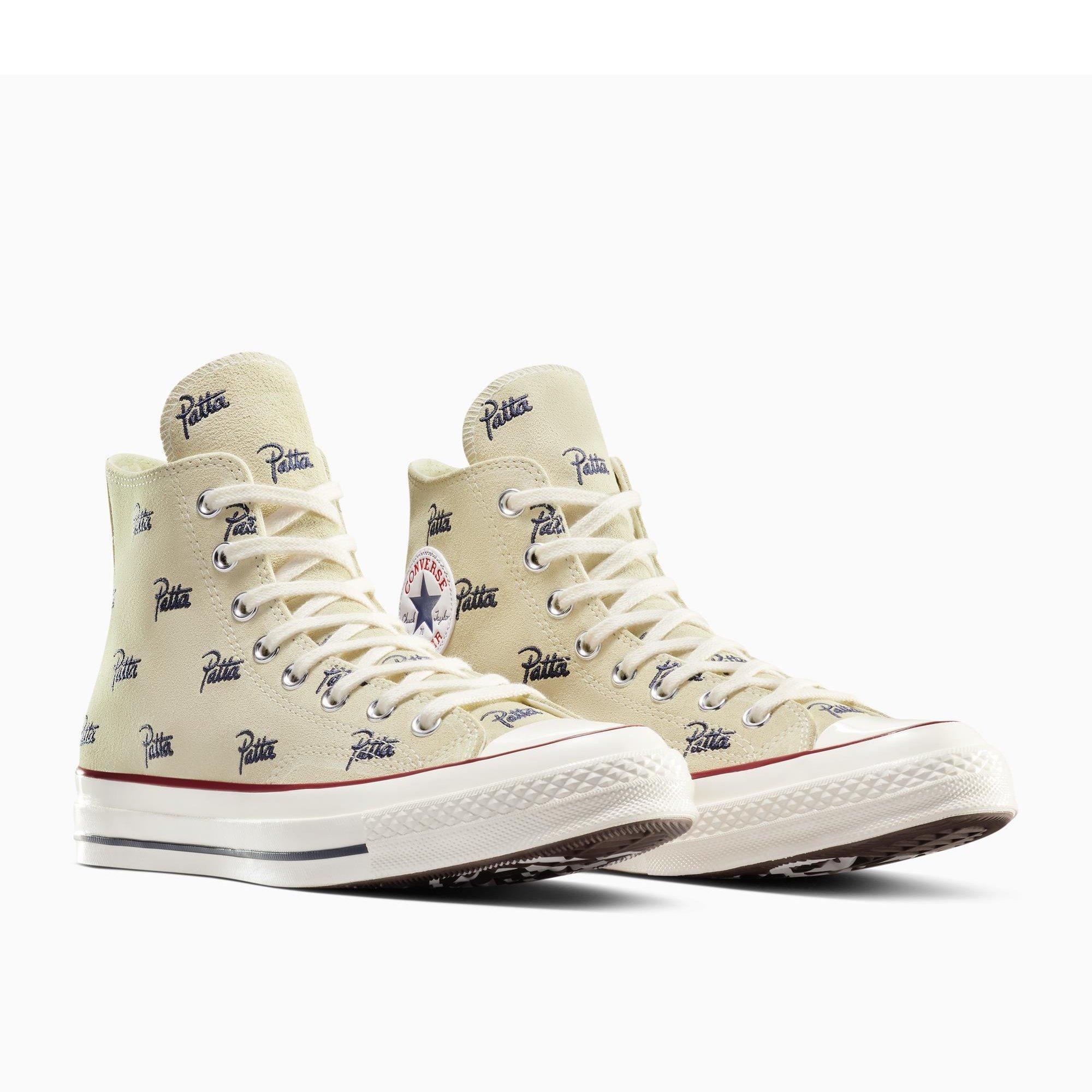 103-Cream - Converse - Unisex Adults Chuck 70 Hi Natural Ivory Canvas High-Top Trainers - 3