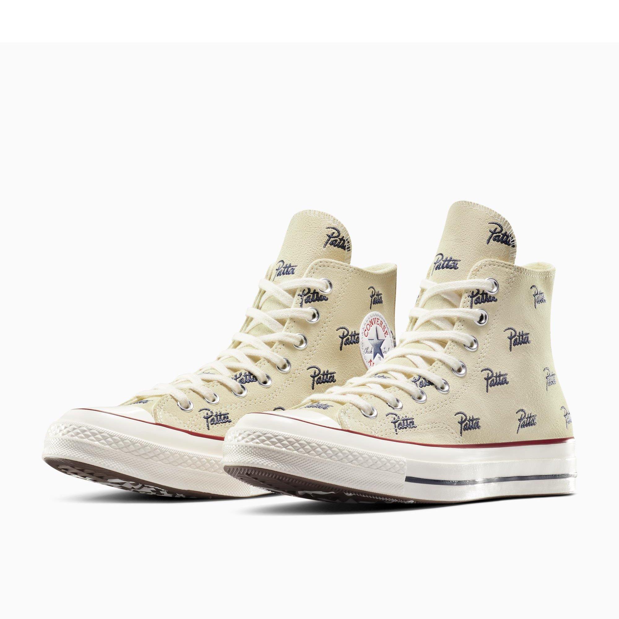 103-Cream - Converse - Unisex Adults Chuck 70 Hi Natural Ivory Canvas High-Top Trainers - 4