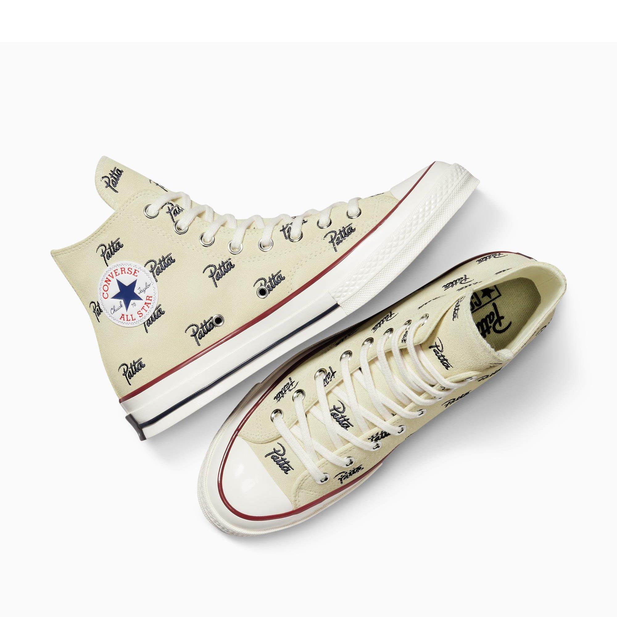 103-Cream - Converse - Unisex Adults Chuck 70 Hi Natural Ivory Canvas High-Top Trainers - 5