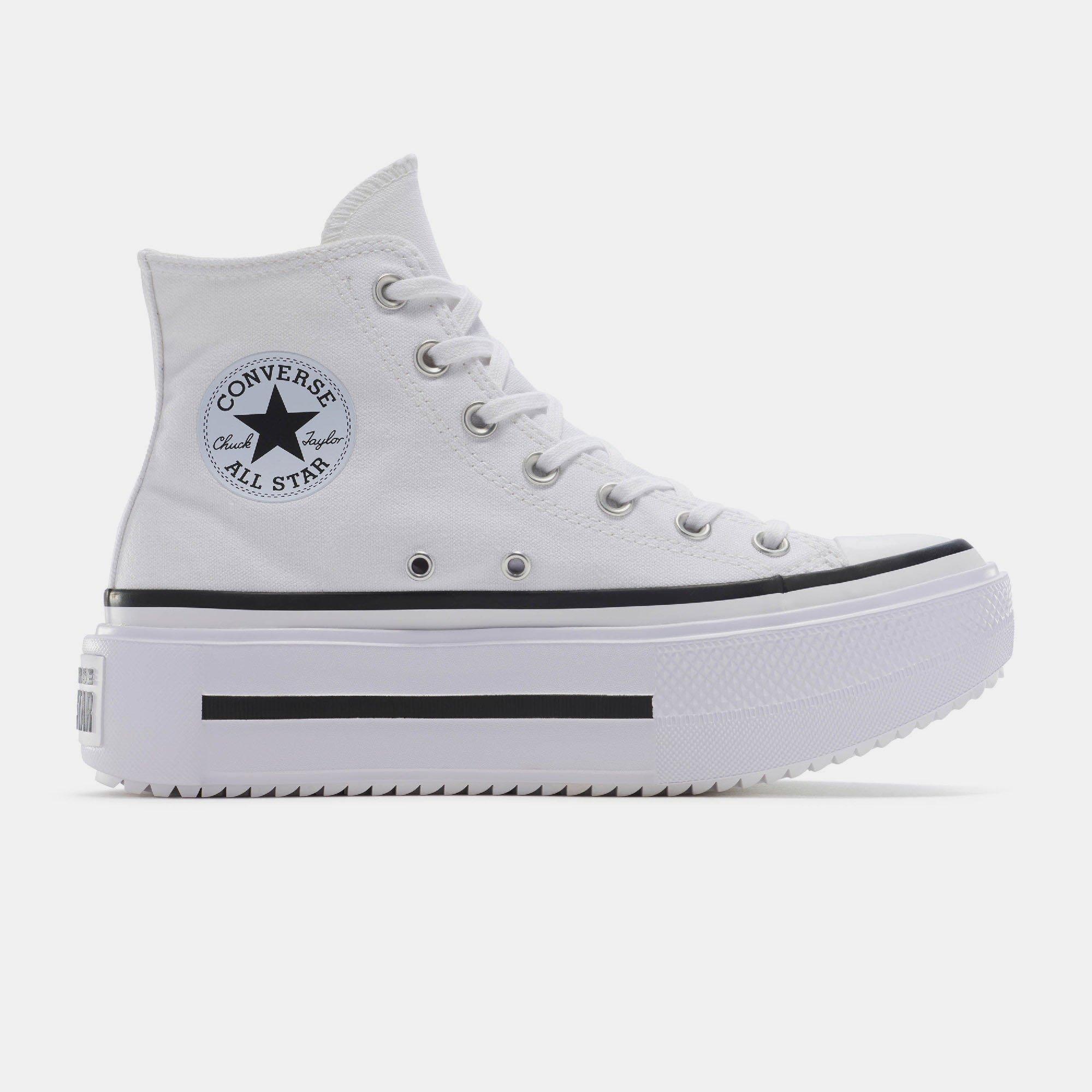 102-White/Bla - Converse - Unisex Chuck Taylor All Star Lif Canvas High-Top Trainers - 1