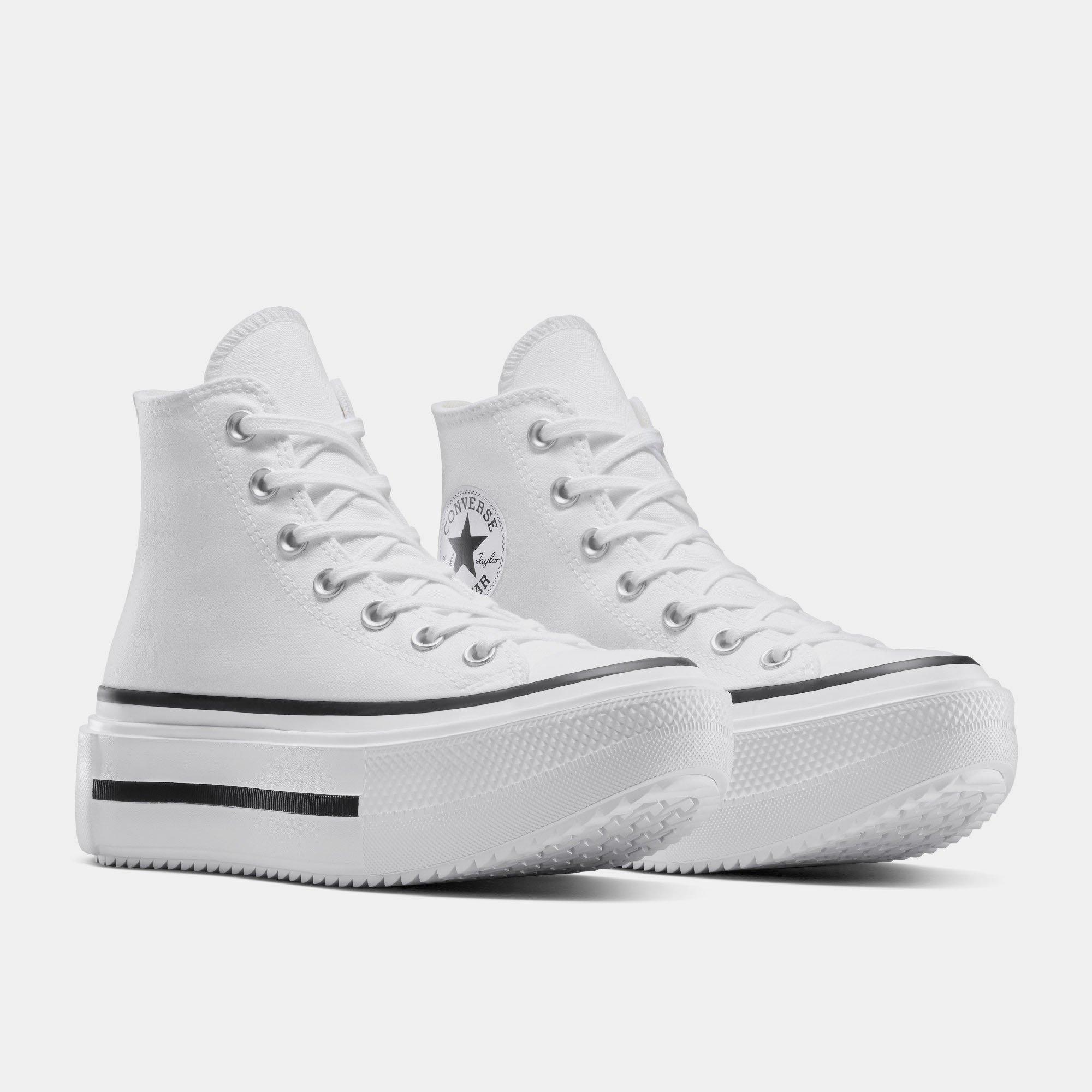 102-White/Bla - Converse - Unisex Chuck Taylor All Star Lif Canvas High-Top Trainers - 2