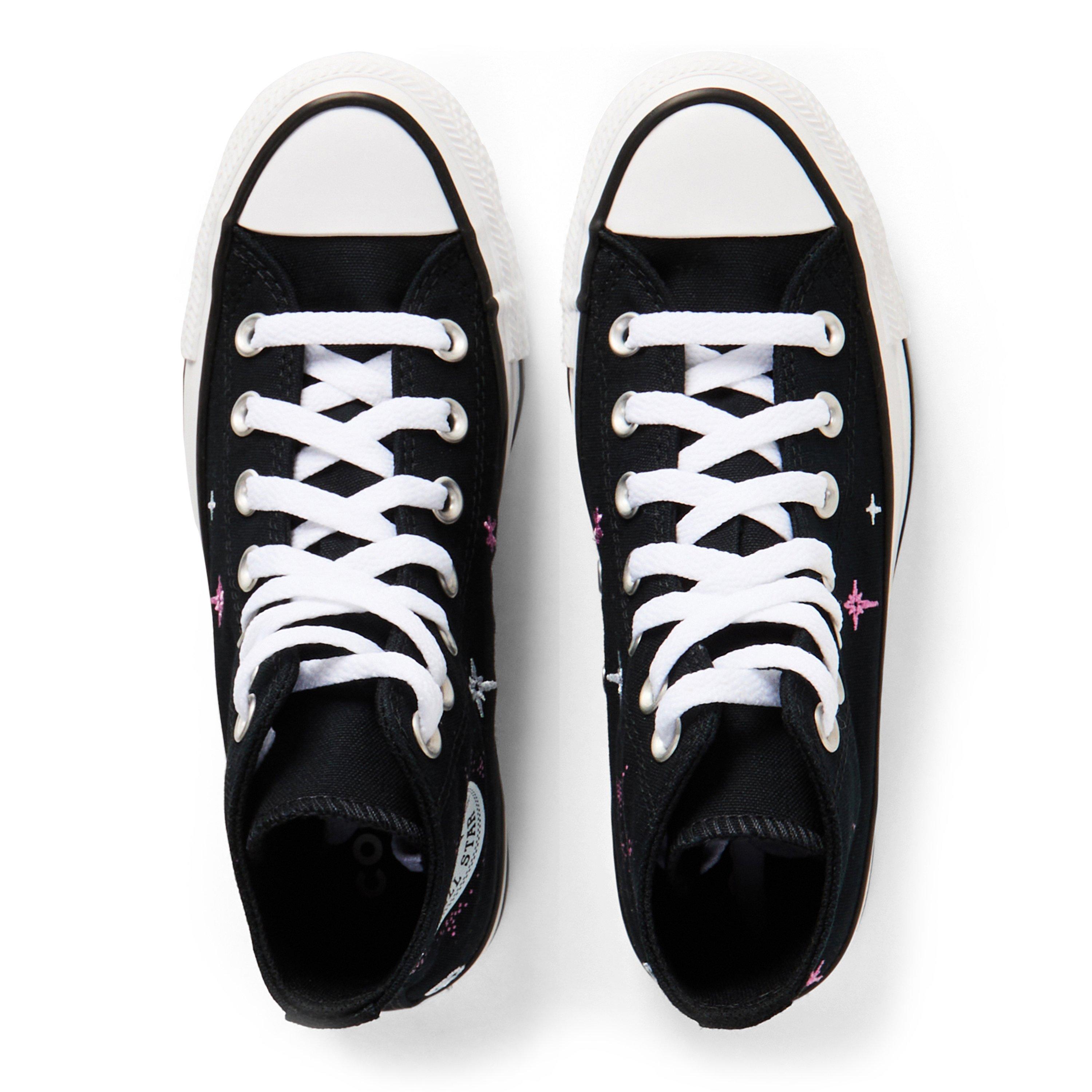 001-Black/Whi - Converse - Unisex Adults Chuck Taylor All Star Cel Canvas High-Top Trainers - 6