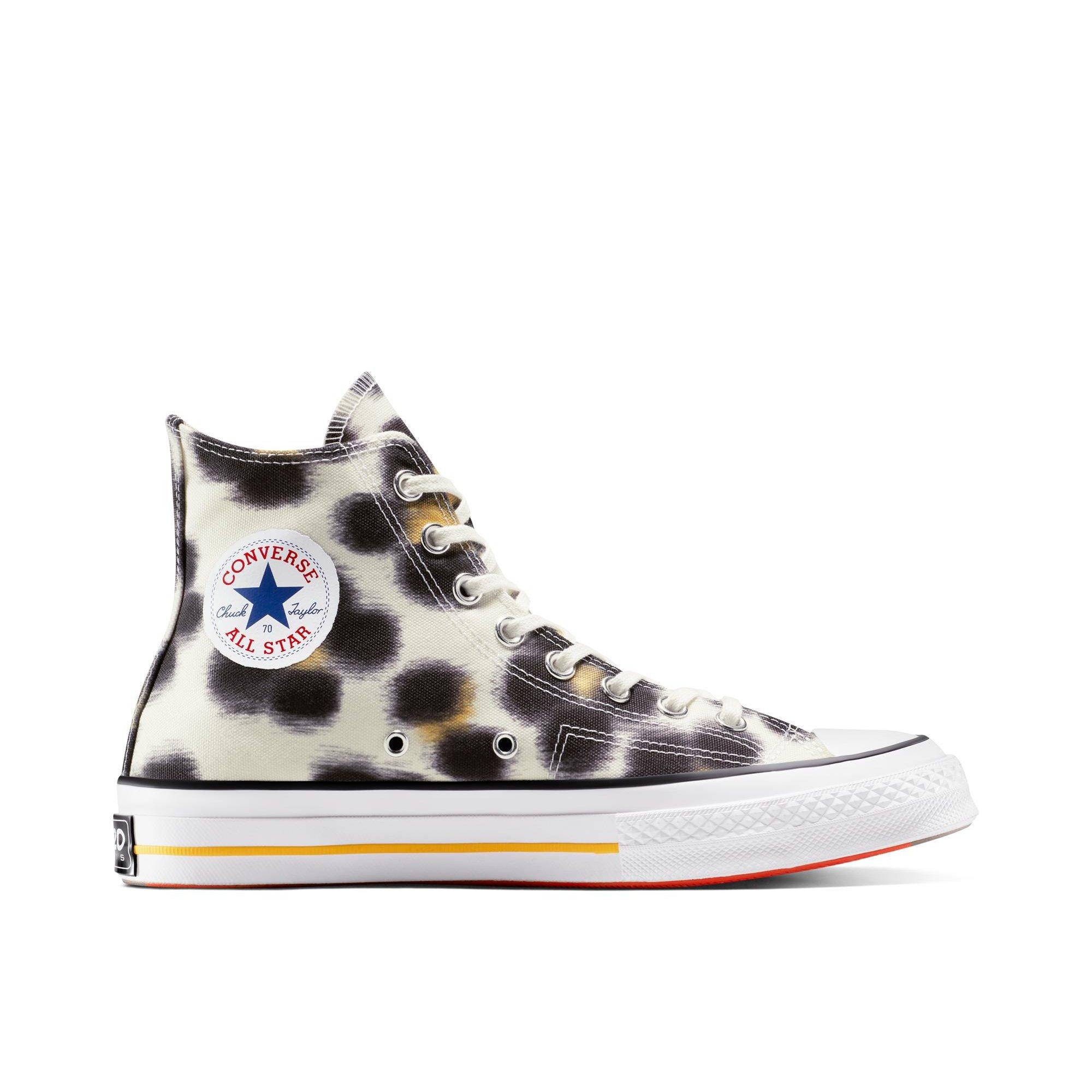 700-Yellow - Converse - Unisex Chuck 70 Hi Canvas High-Top Trainers - 1