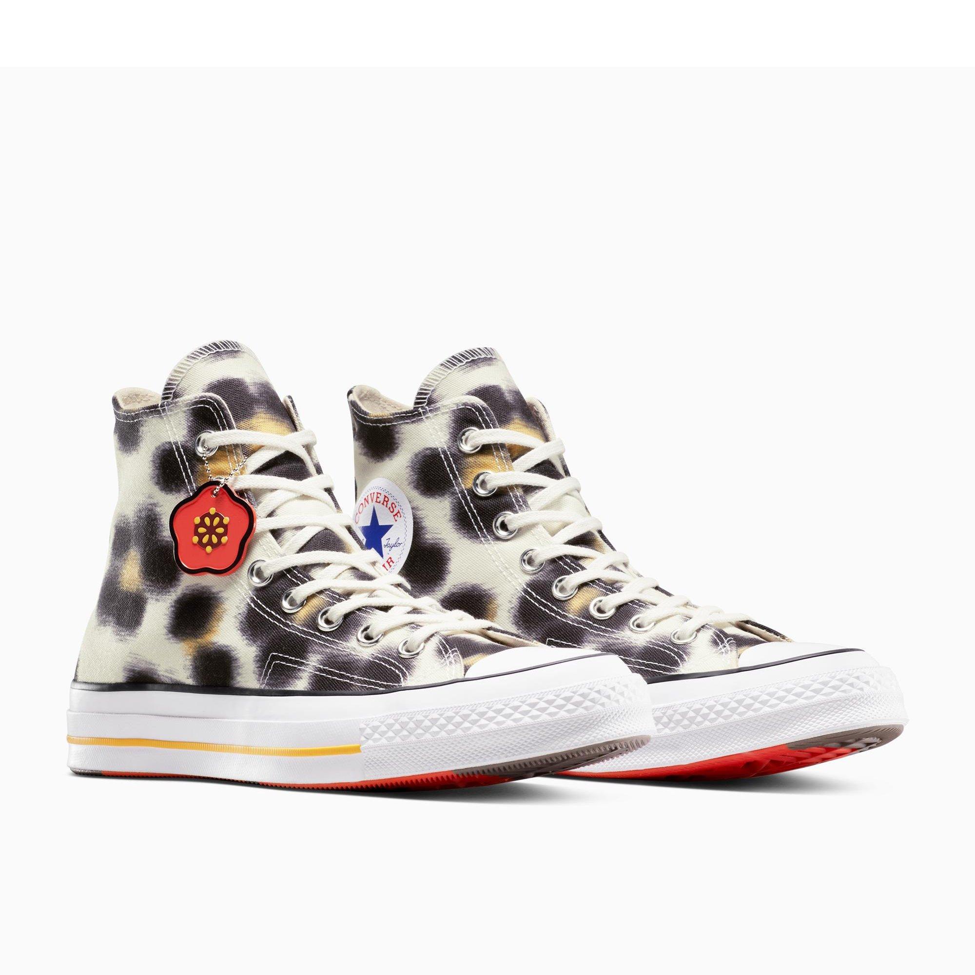 700-Yellow - Converse - Unisex Chuck 70 Hi Canvas High-Top Trainers - 5