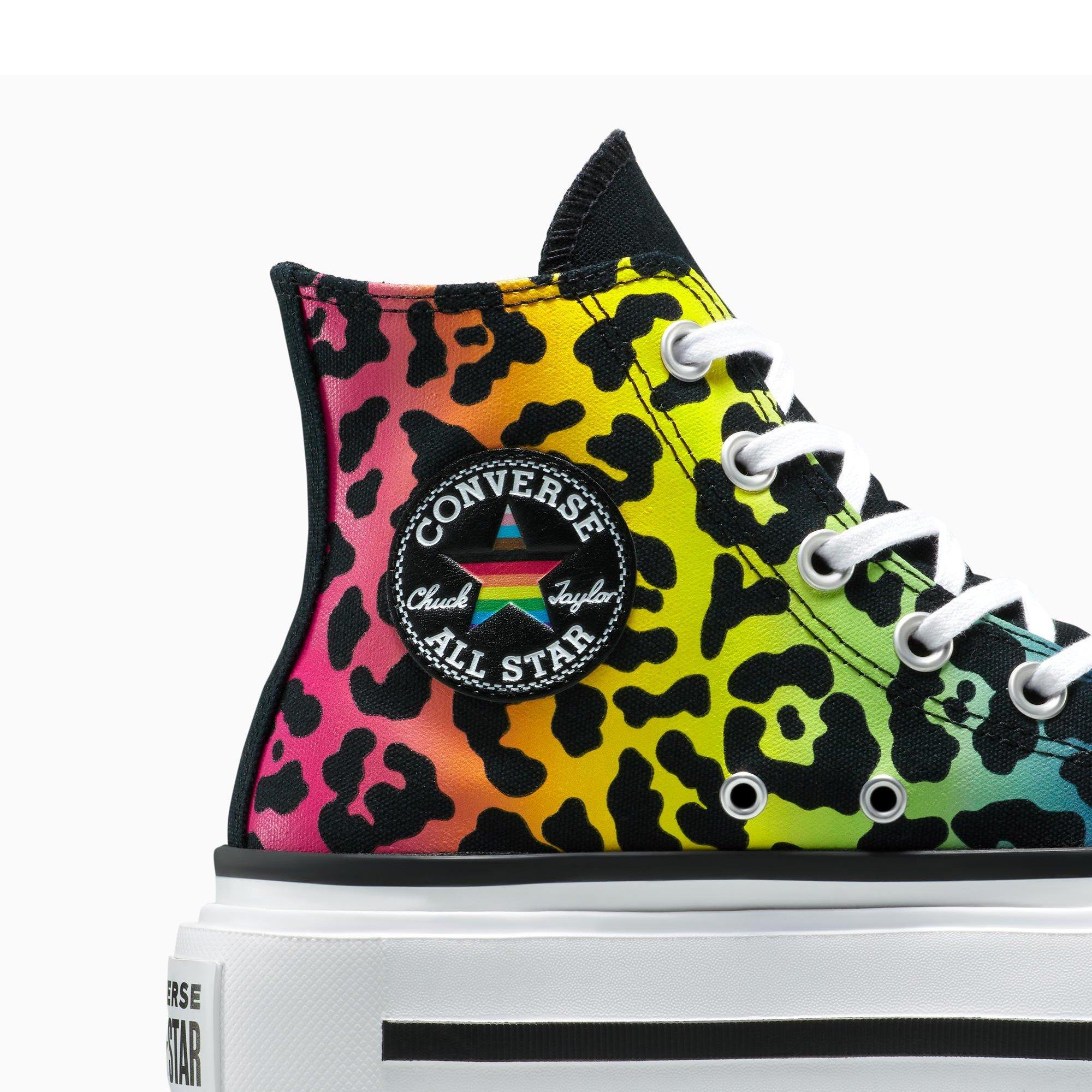 672-Chaos Fuc - Converse - Unisex Chuck Taylor All Star Lif Canvas High-Top Trainers - 3