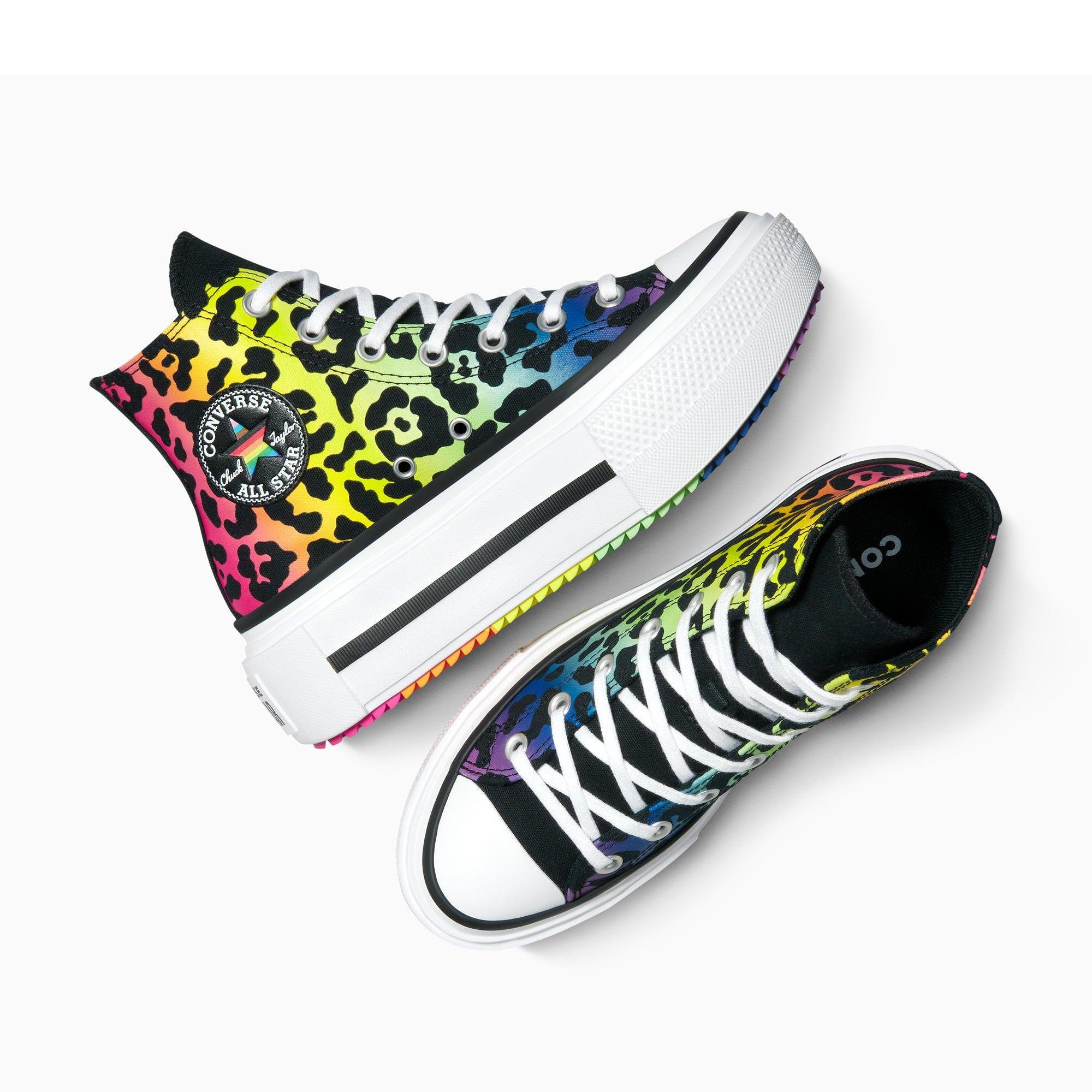 672-Chaos Fuc - Converse - Unisex Chuck Taylor All Star Lif Canvas High-Top Trainers - 4
