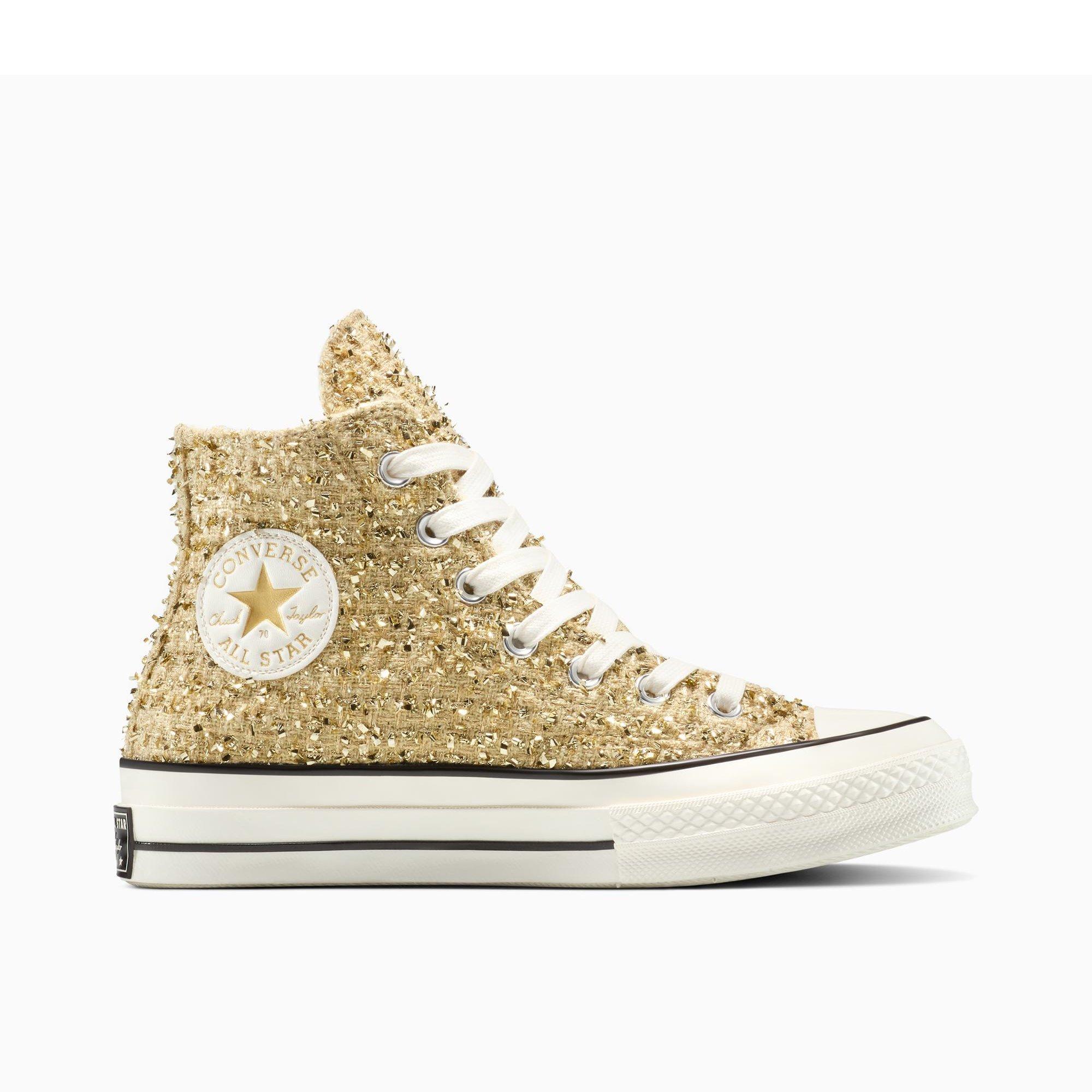 752-Metallic - Converse - Unisex Adults Chuck 70 Metallic Canvas High-Top Trainers - 1
