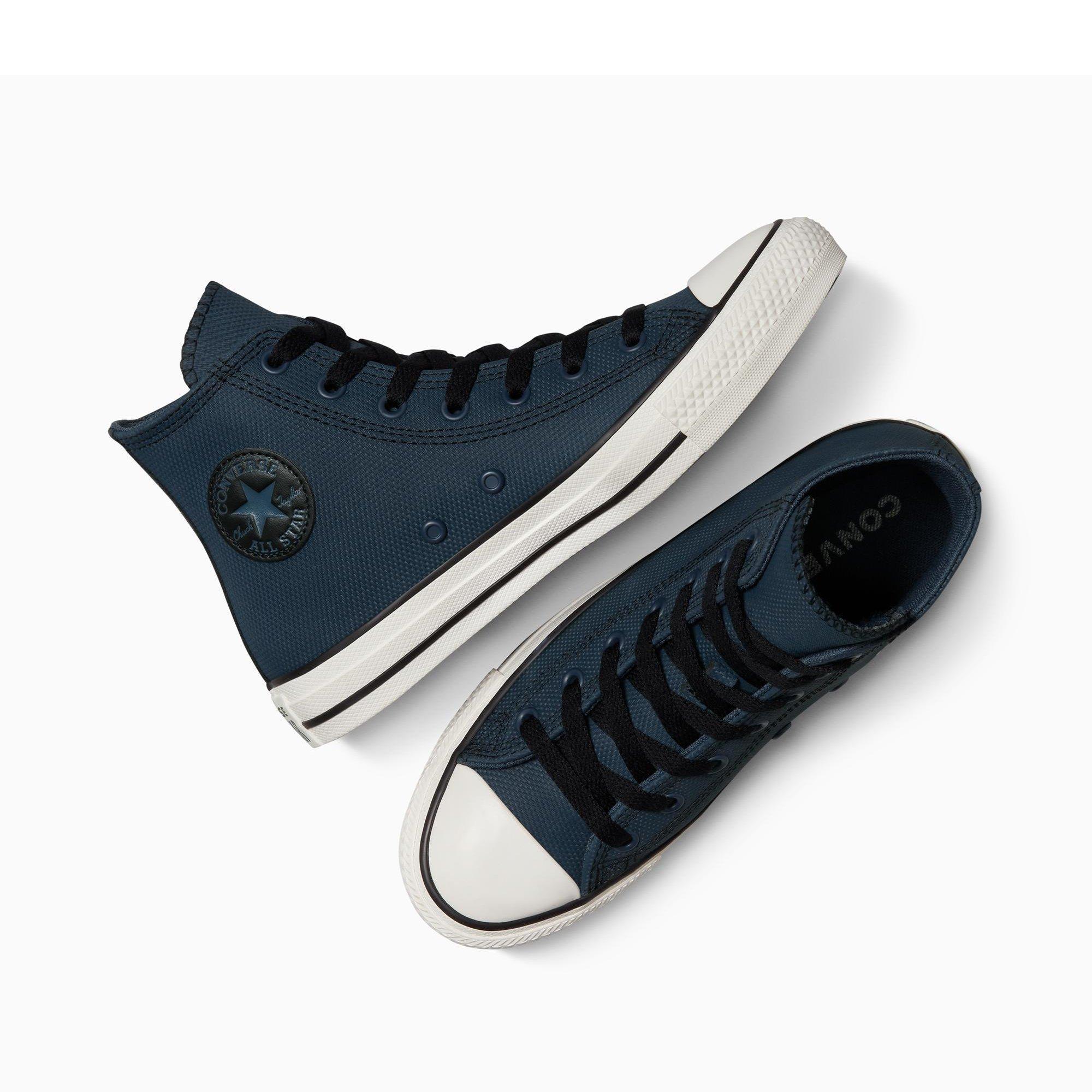 410-Navy/Blac - Converse - Unisex Chuck Taylor All Star Dur Canvas High-Top Trainers - 4