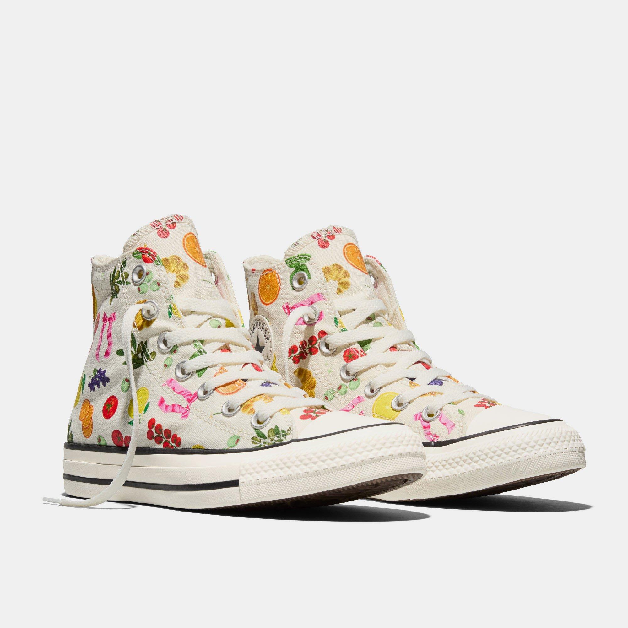 286-Egret/Pin - Converse - Unisex Adults Chuck Taylor All Star Mar Canvas High-Top Trainers - 2