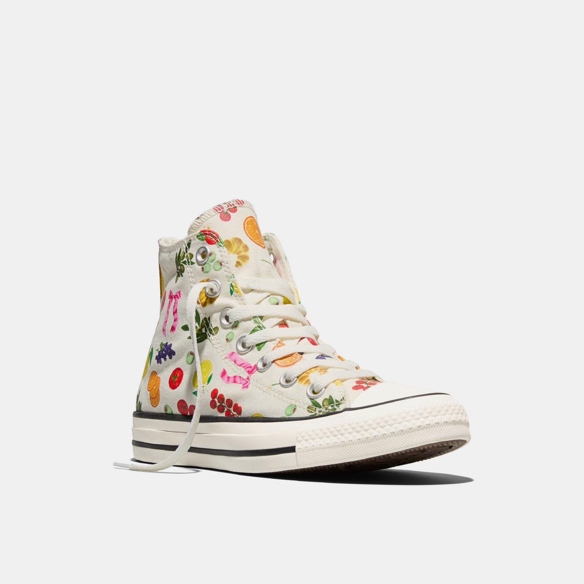 286-Egret/Pin - Converse - Unisex Adults Chuck Taylor All Star Mar Canvas High-Top Trainers - 4