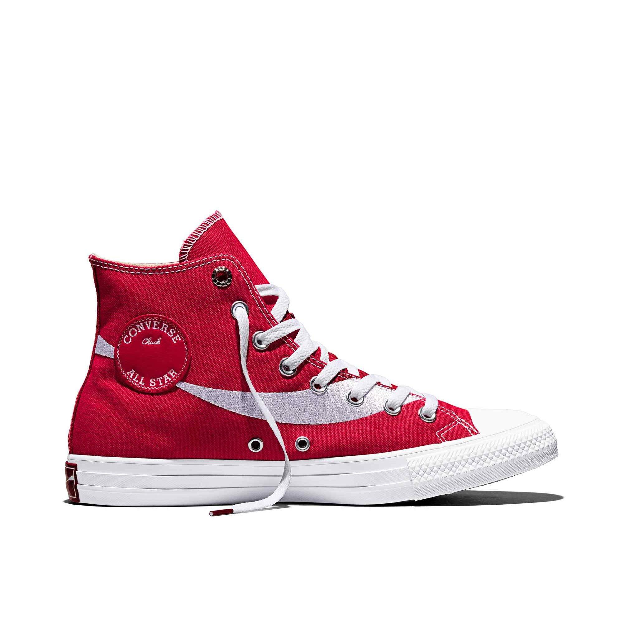 Racing Red/Wh - Converse - Unisex Adults Chuck Taylor All Star Canvas High-Top Trainers - 1