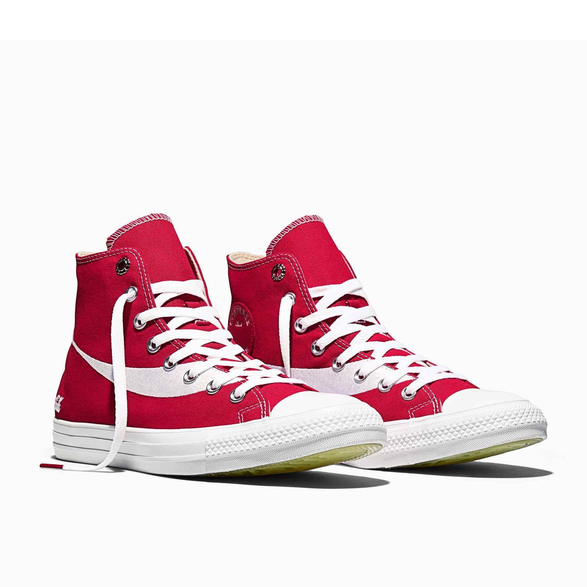 Racing Red/Wh - Converse - Unisex Adults Chuck Taylor All Star Canvas High-Top Trainers - 3