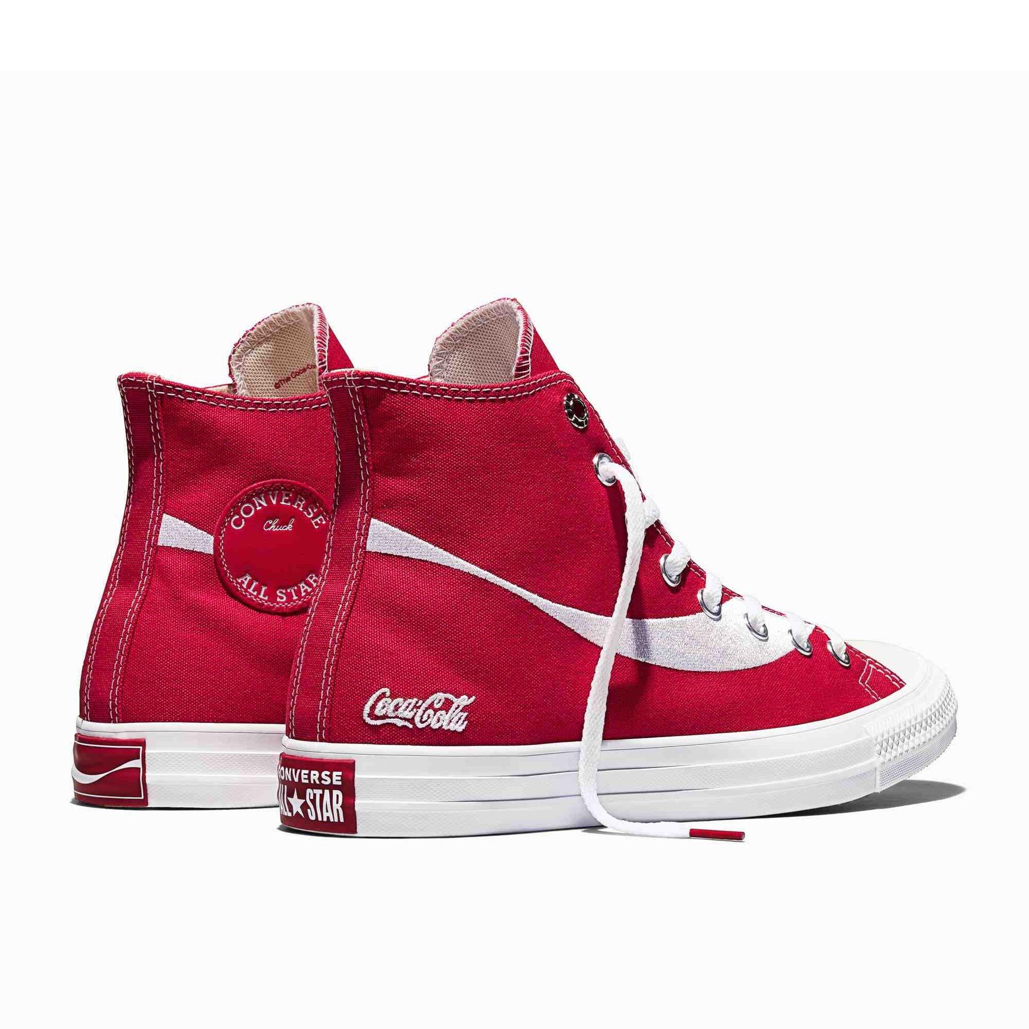 Racing Red/Wh - Converse - Unisex Adults Chuck Taylor All Star Canvas High-Top Trainers - 4