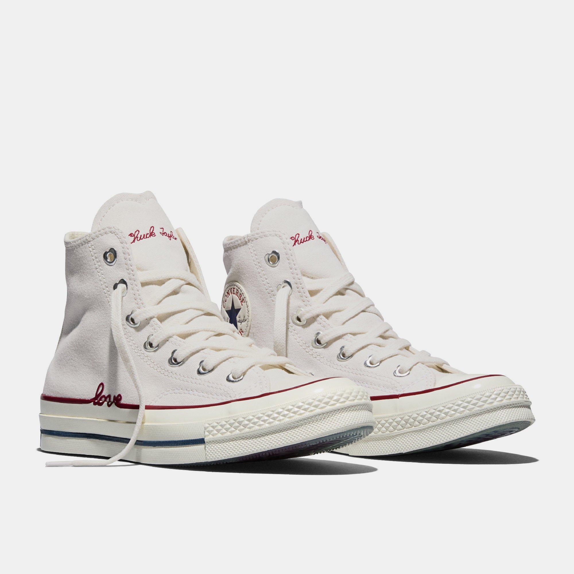 102-Vintage W - Converse - Unisex Adults Chuck 70 Canvas High-Top Trainers - 2