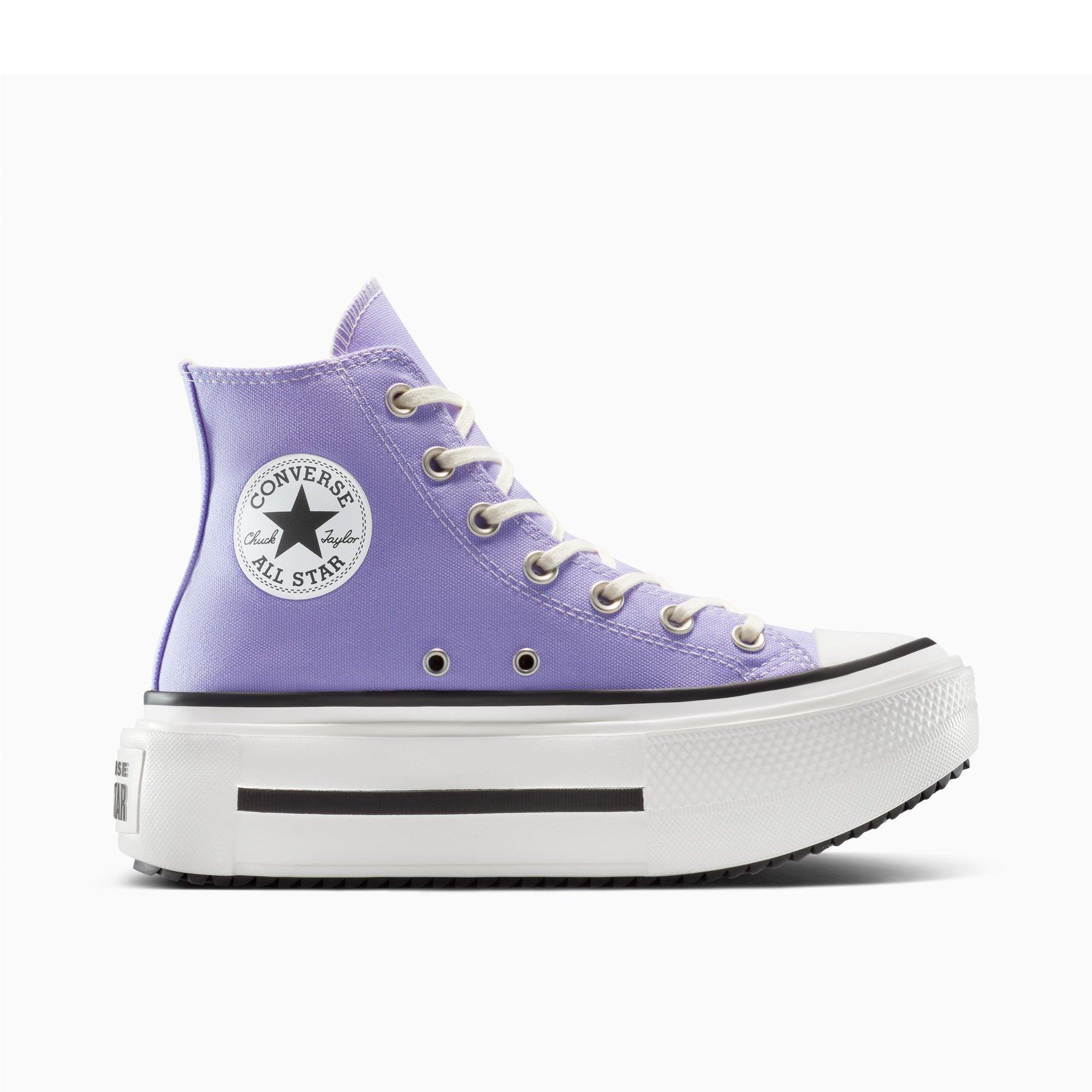 513-Violet He - Converse - Unisex Chuck Taylor All Star Lif Canvas High-Top Trainers - 1
