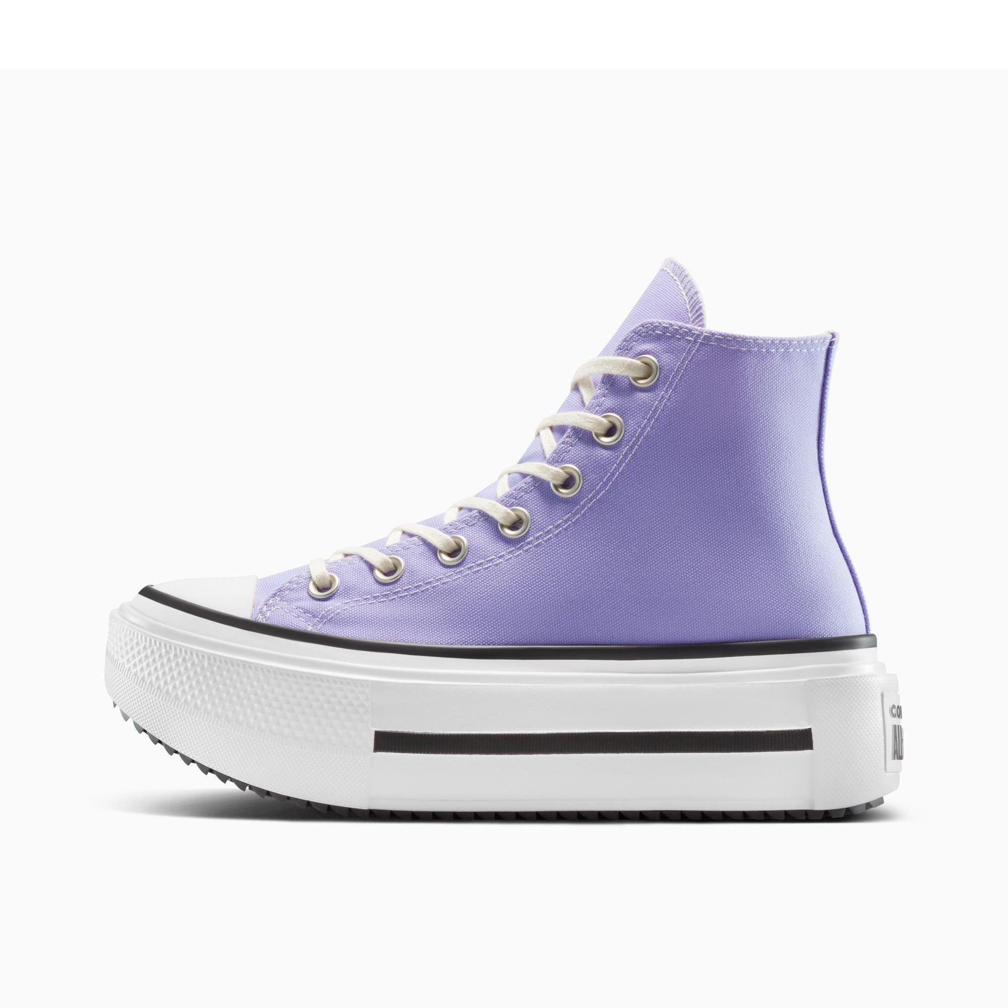 513-Violet He - Converse - Unisex Chuck Taylor All Star Lif Canvas High-Top Trainers - 2