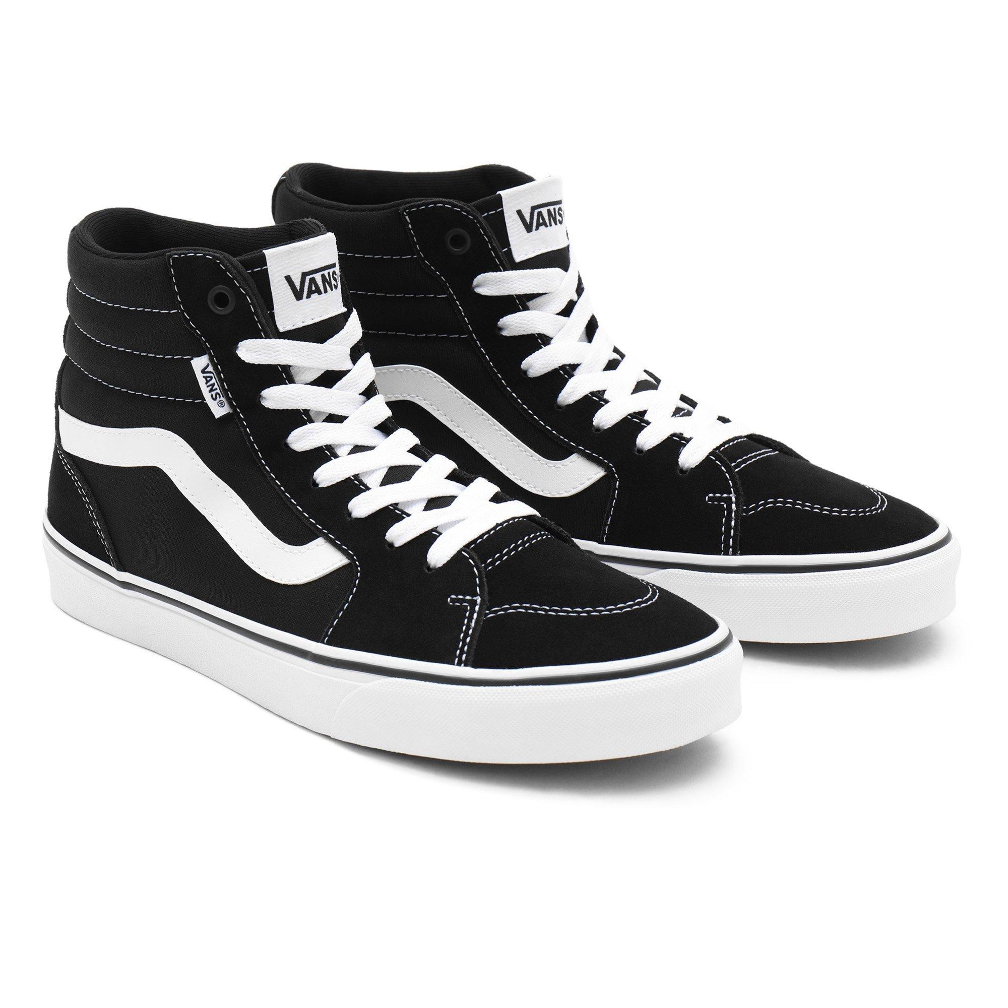 Black/White - Vans - Filmore High Tops - 3