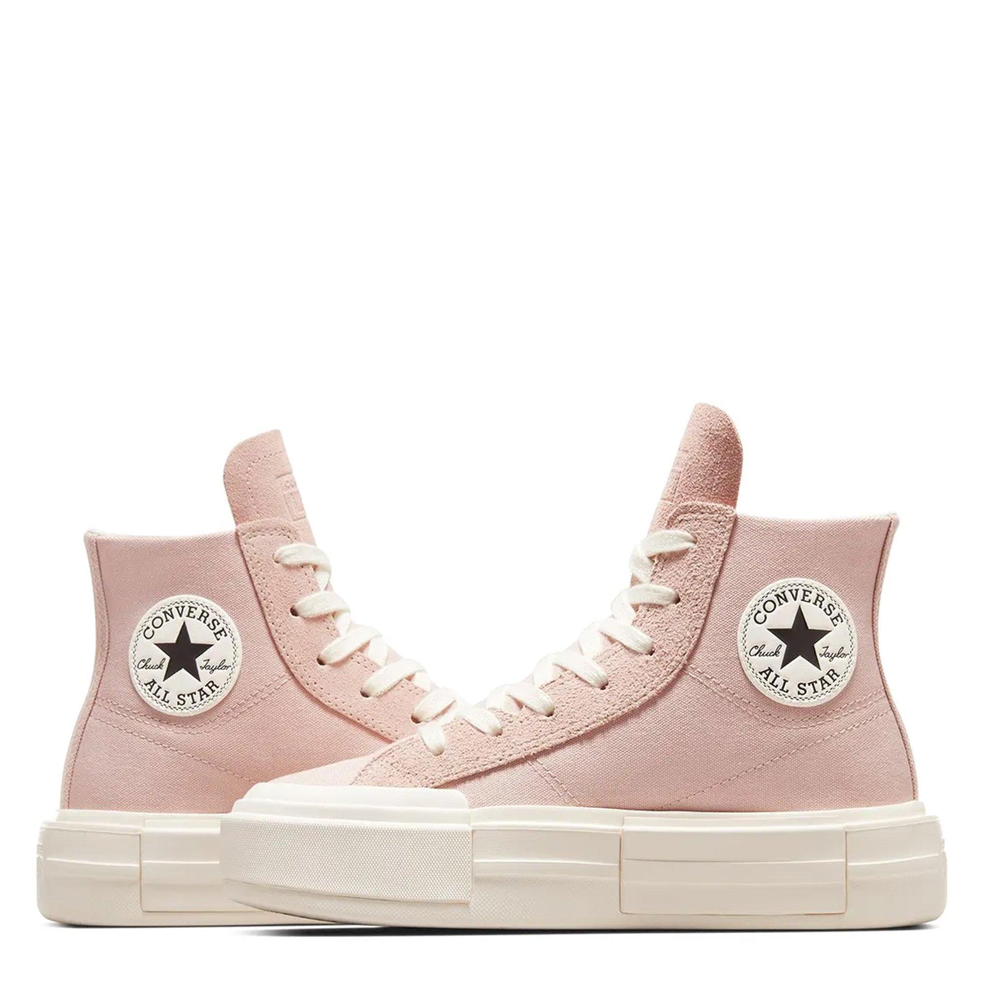 PinkSg/Egrt/Blk - Converse - Chuck Taylor All Stars Cruise High Top Trainers Womens - 6