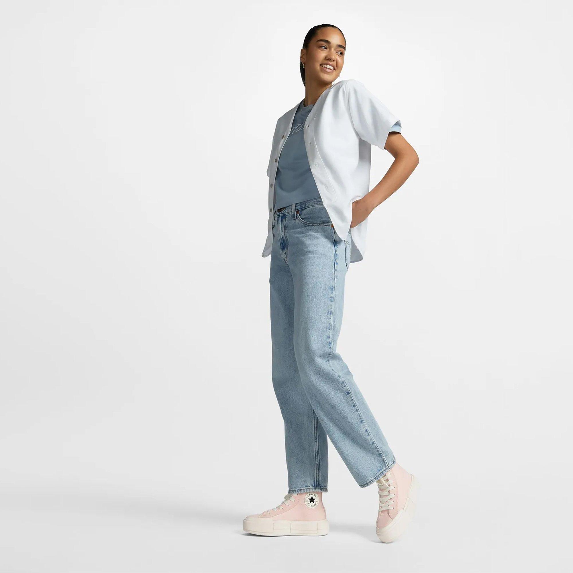 PinkSg/Egrt/Blk - Converse - Chuck Taylor All Stars Cruise High Top Trainers Womens - 9