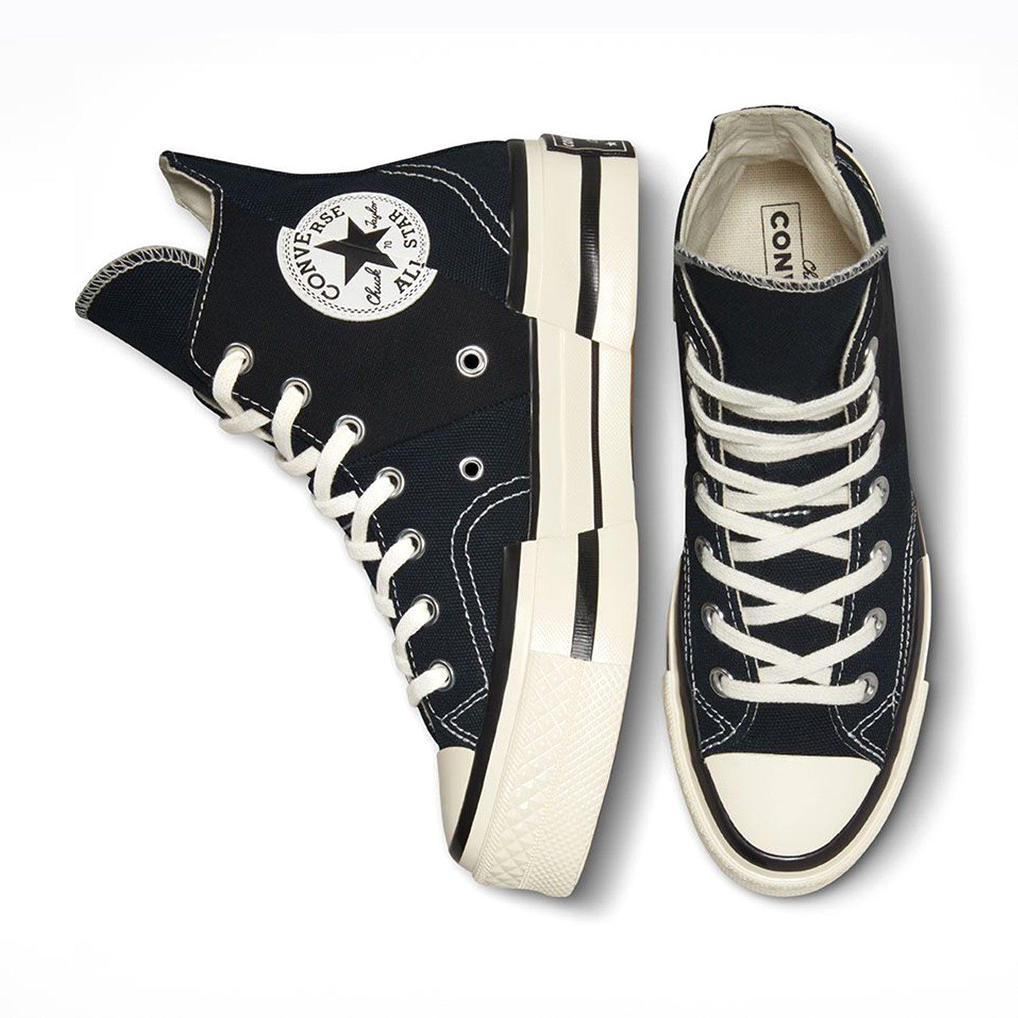 Black - Converse - C70 Plus High Top Trainers Mens - 4