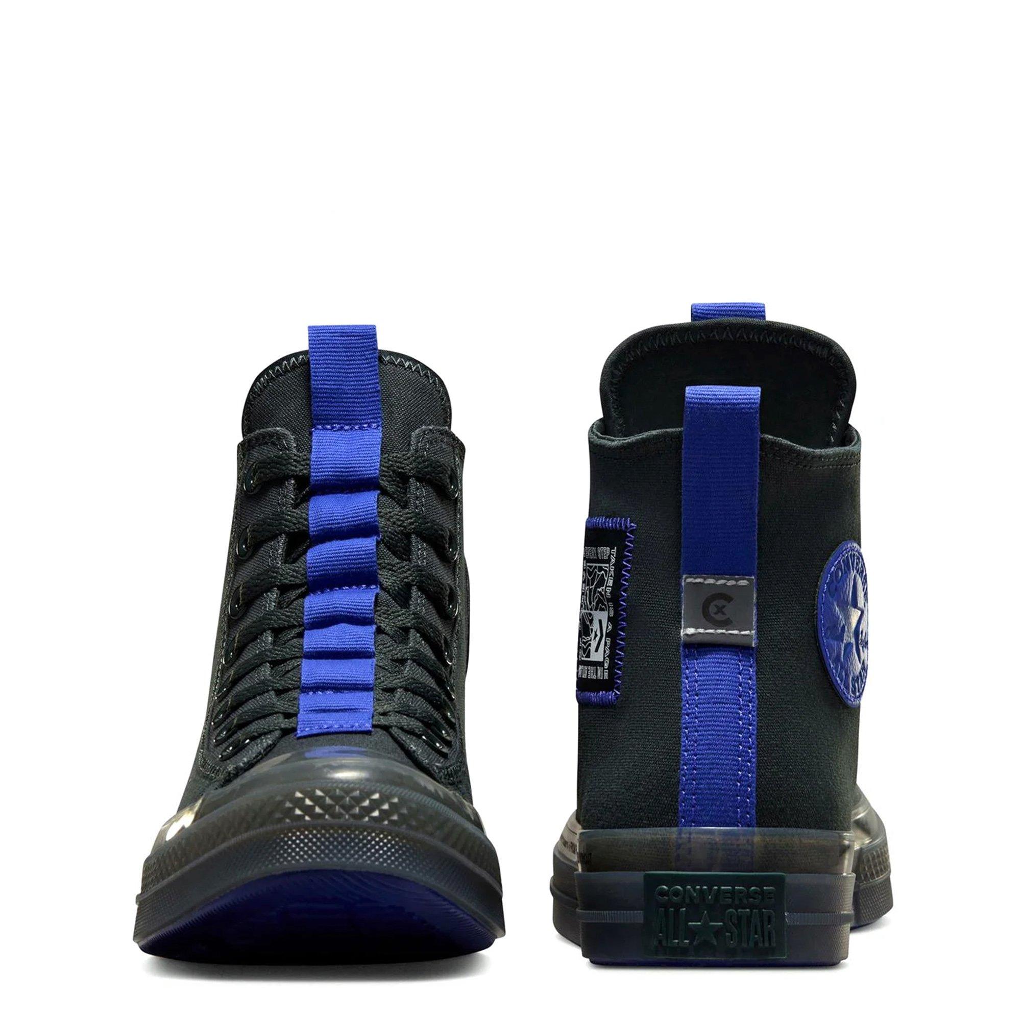 SPine/BlueF/Slv - Converse - Chuck Taylor All Star CX Explore Mens High Top Shoes - 3