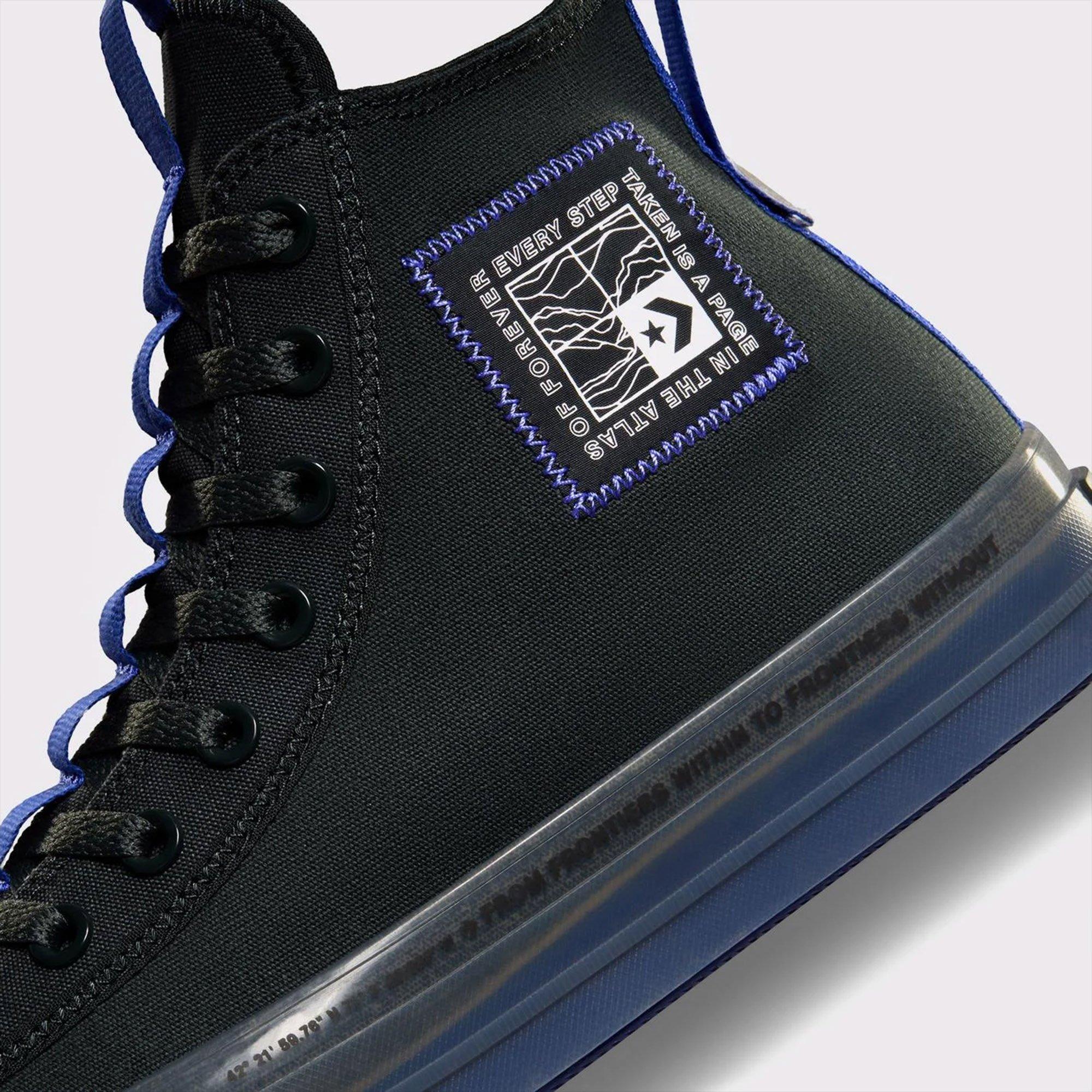 SPine/BlueF/Slv - Converse - Chuck Taylor All Star CX Explore Mens High Top Shoes - 8