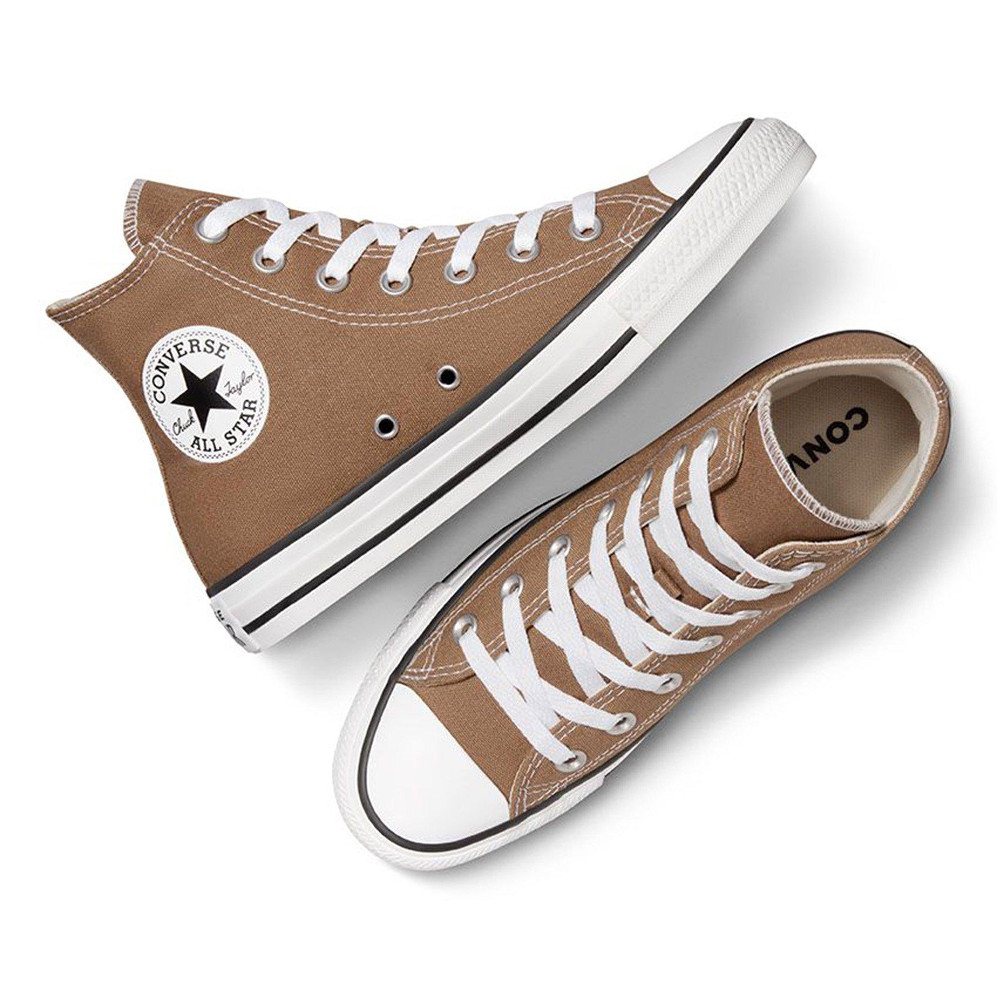 Brown - Converse - Chuck Taylor All Stars High Tops Adults - 5