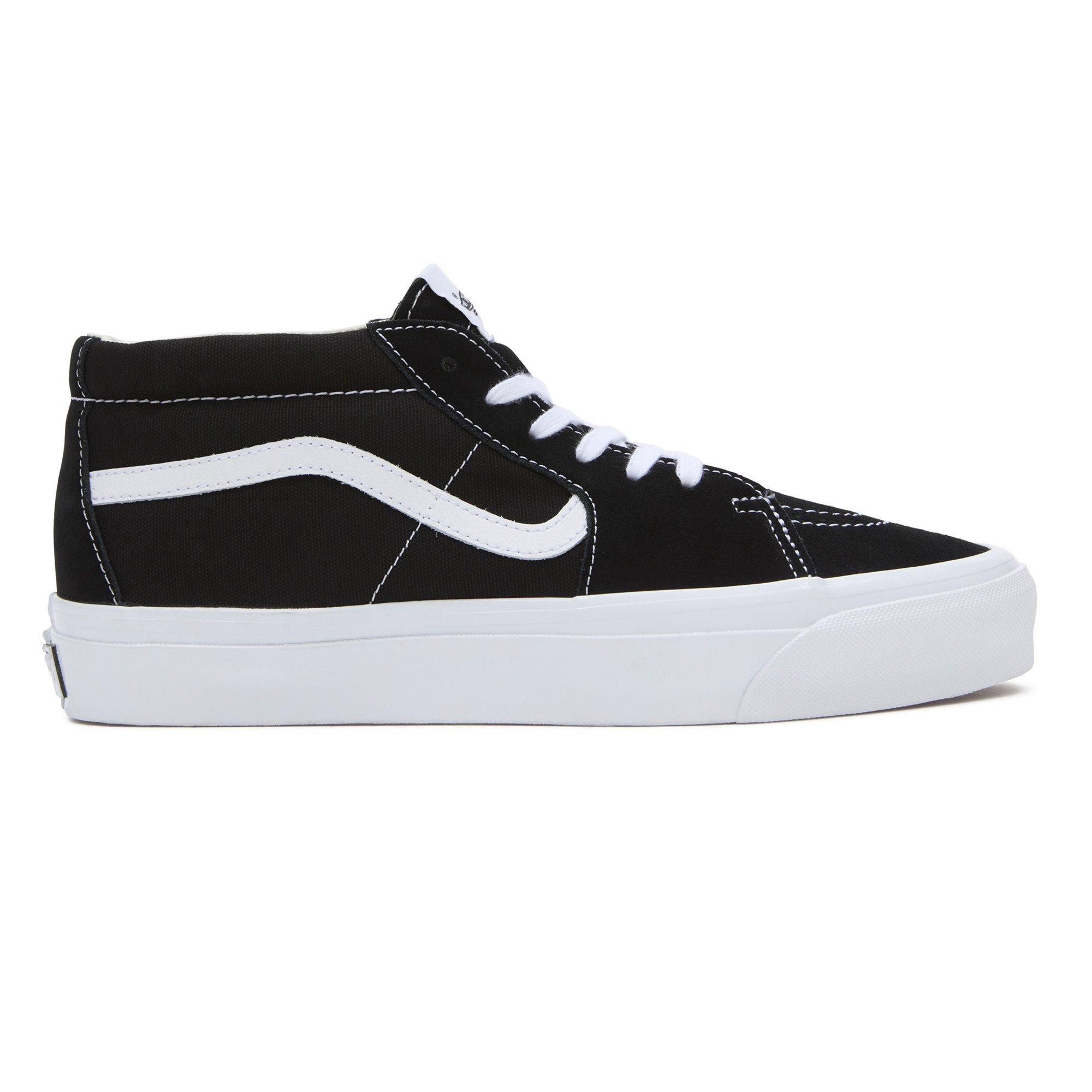 LX Black - Vans - Sk8-Mid Reissue Sneakers - 3