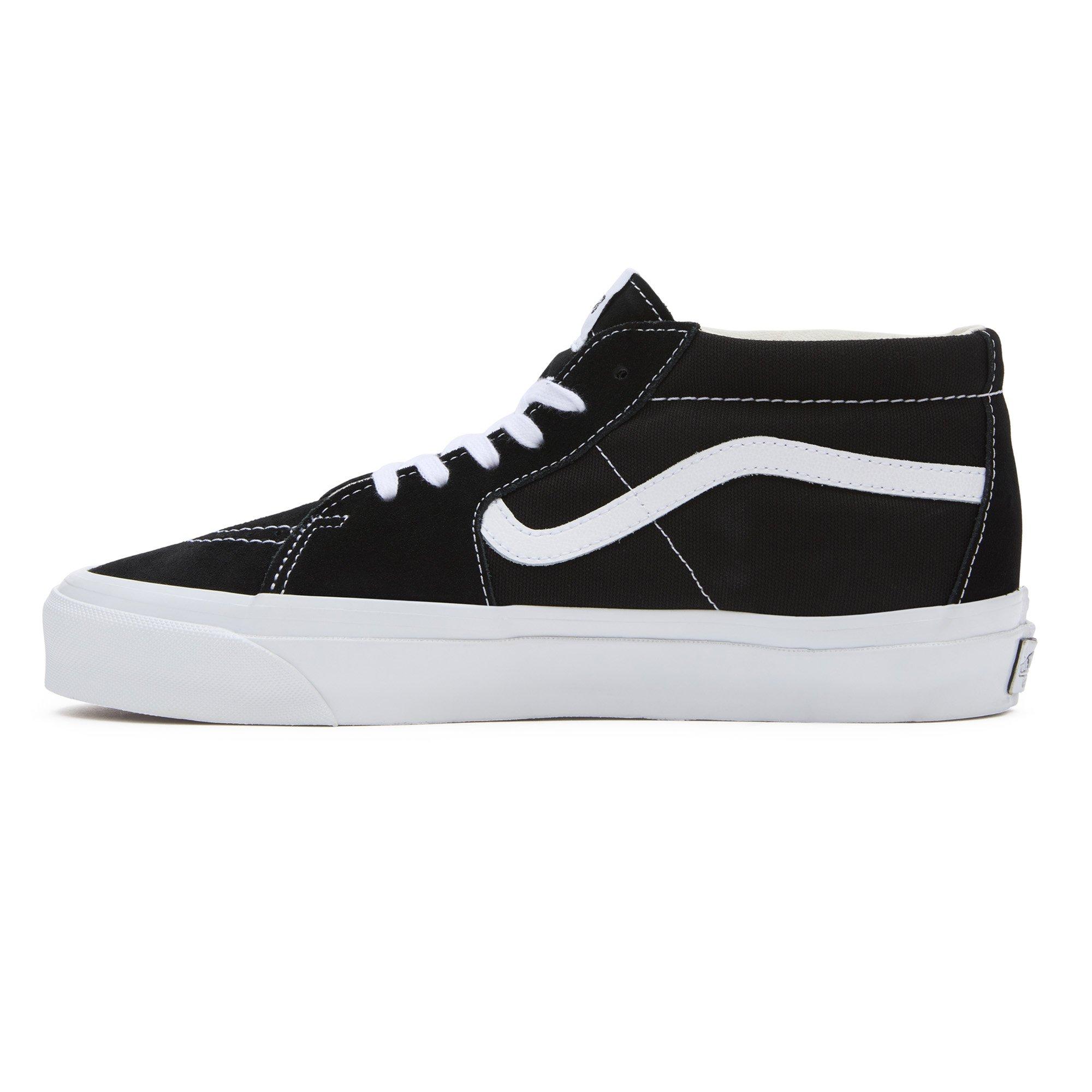 LX Black - Vans - Sk8-Mid Reissue Sneakers - 4