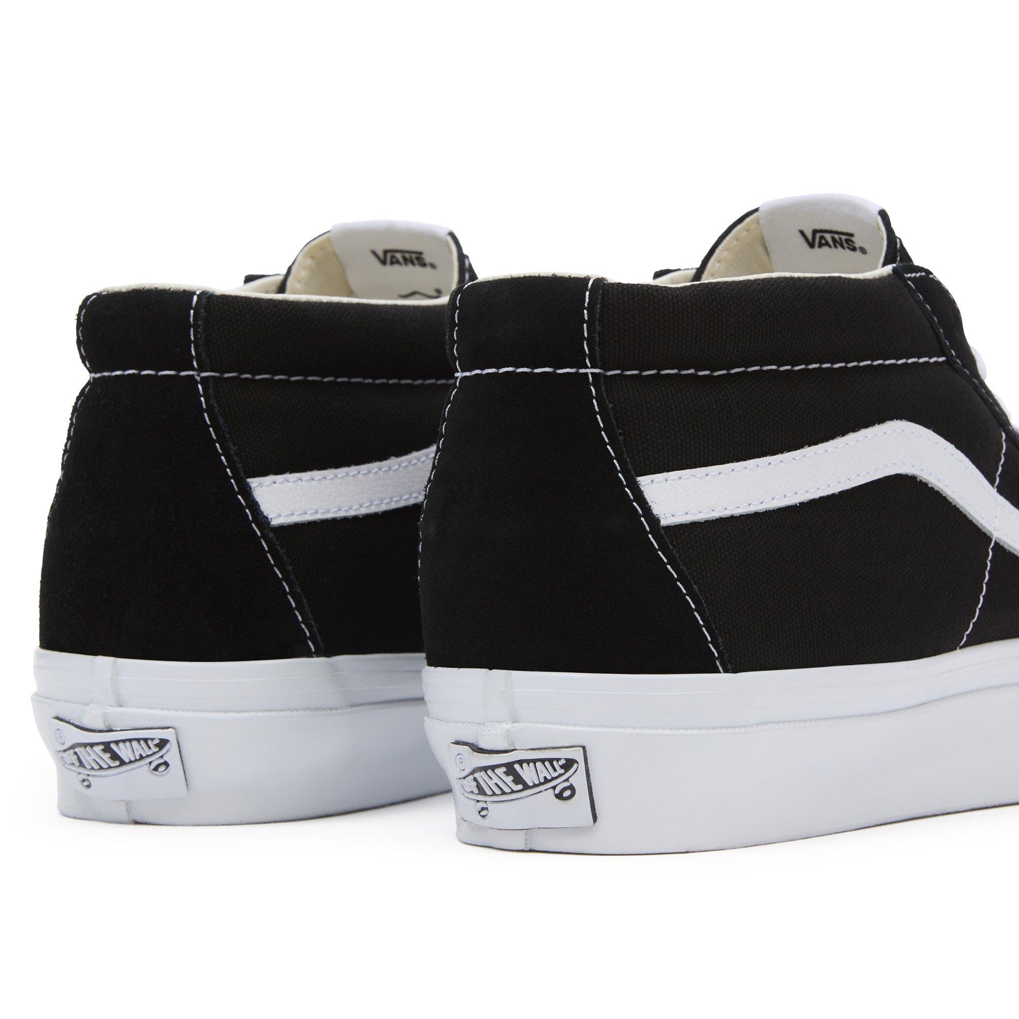 LX Black - Vans - Sk8-Mid Reissue Sneakers - 6