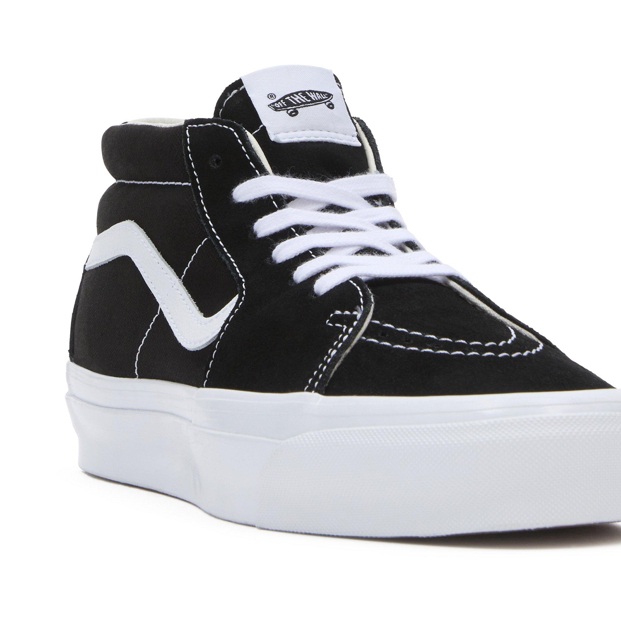 LX Black - Vans - Sk8-Mid Reissue Sneakers - 7