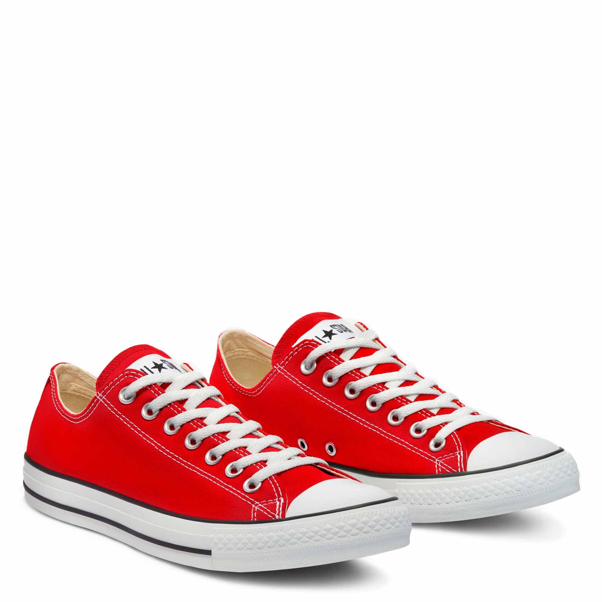 RED - Converse - Converse Chuck Taylor All Star Classic Mens Shoes - 4