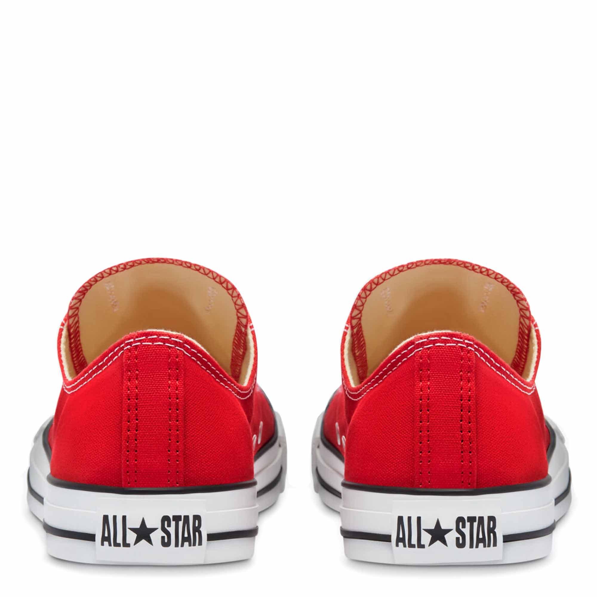 All red converse mens best sale