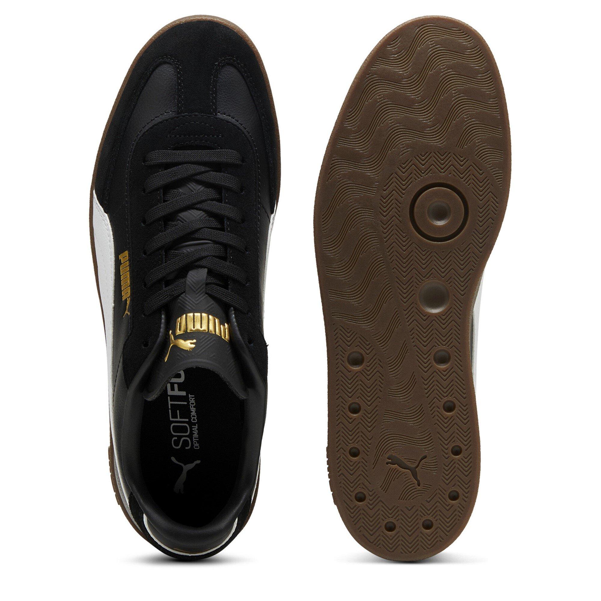 Crno/Bijelo/Zlatno - Puma - Men's Club Era Canvas Low Trainers - 3