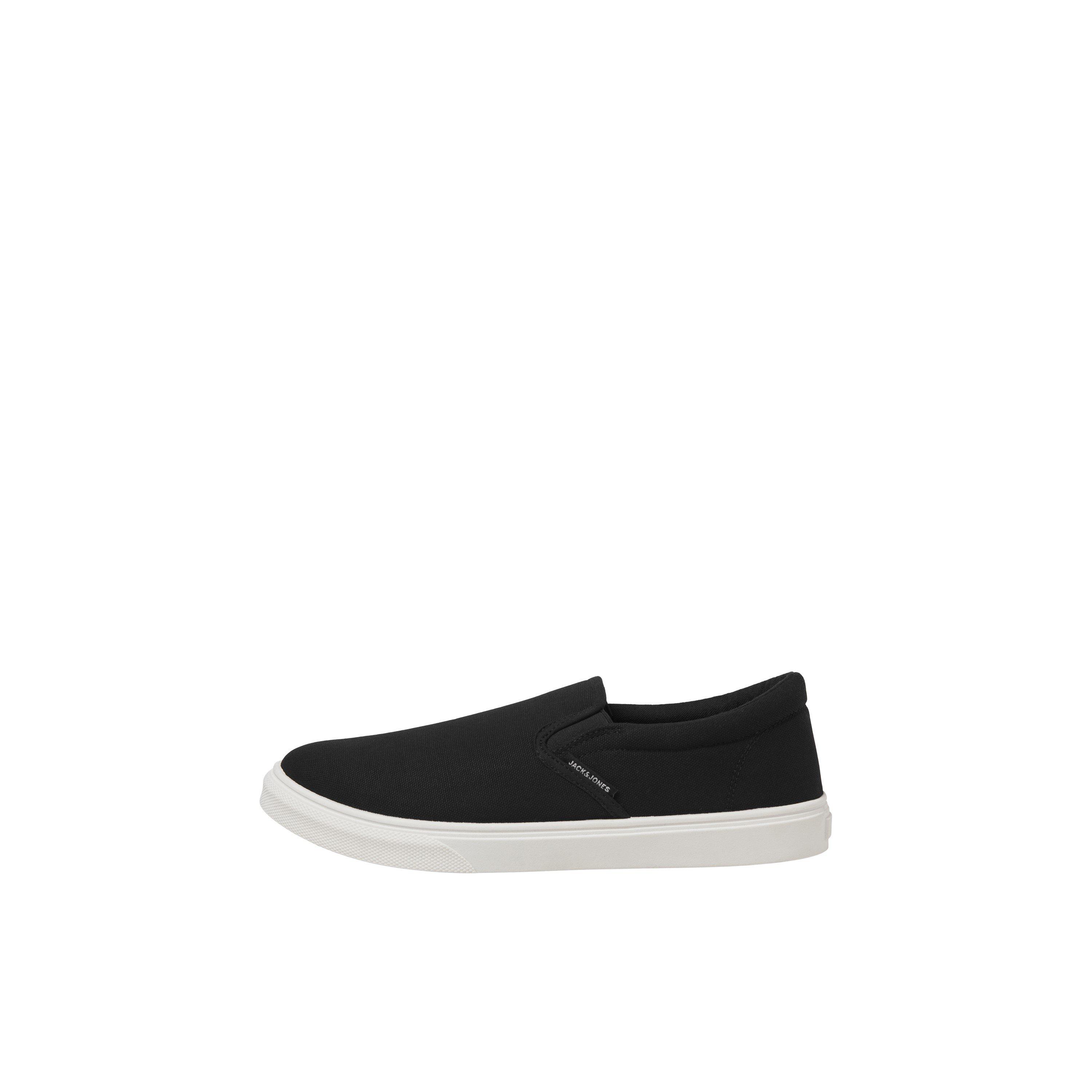Black - Jack and Jones - Men's JJ Richmond Canvas Trainers - 3